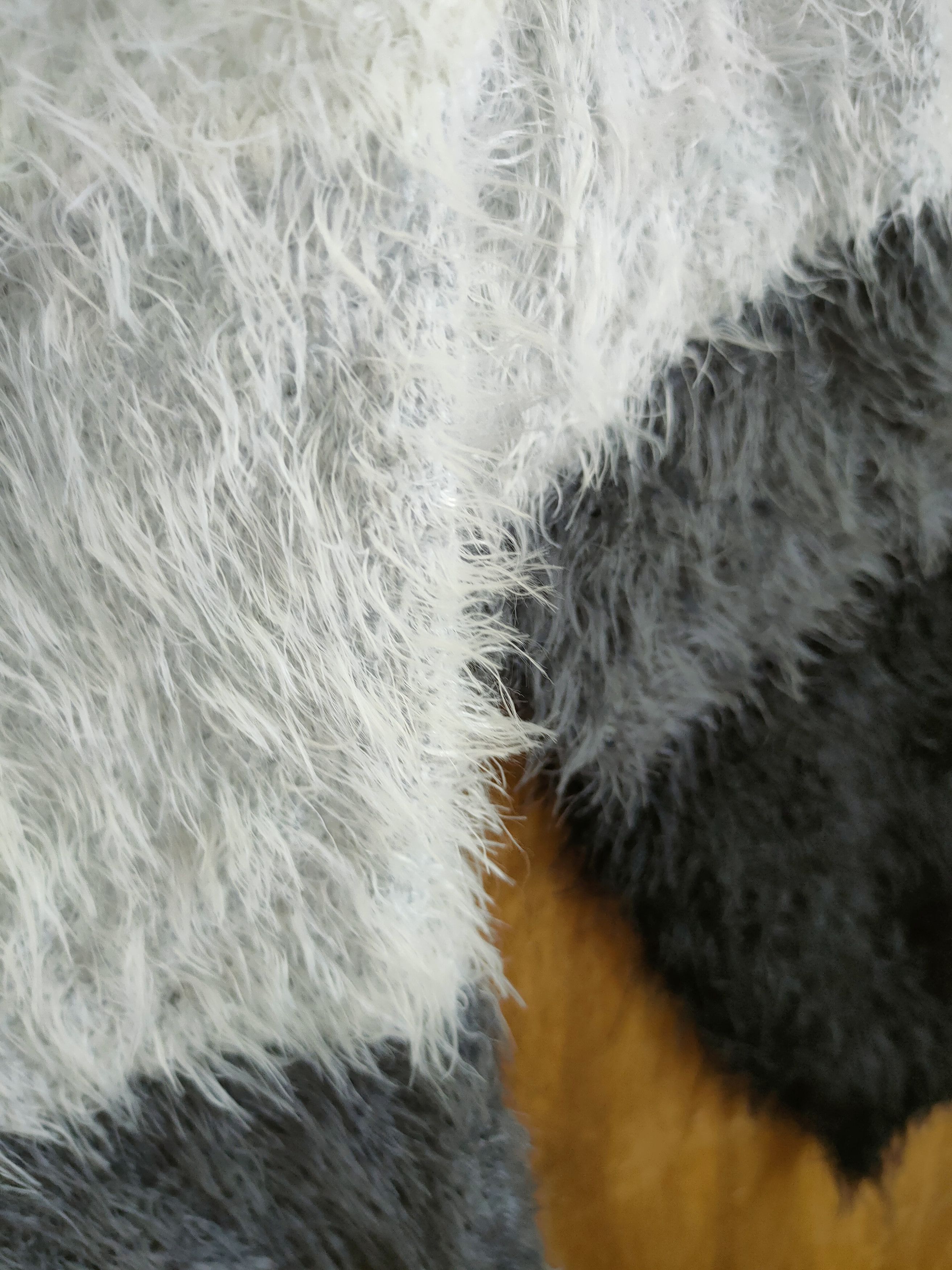 Vintage D Cecil Mc Bee mohair shag shaggy fur knitwear #46-1007 Size US M / EU 48-50 / 2 - 7 Thumbnail