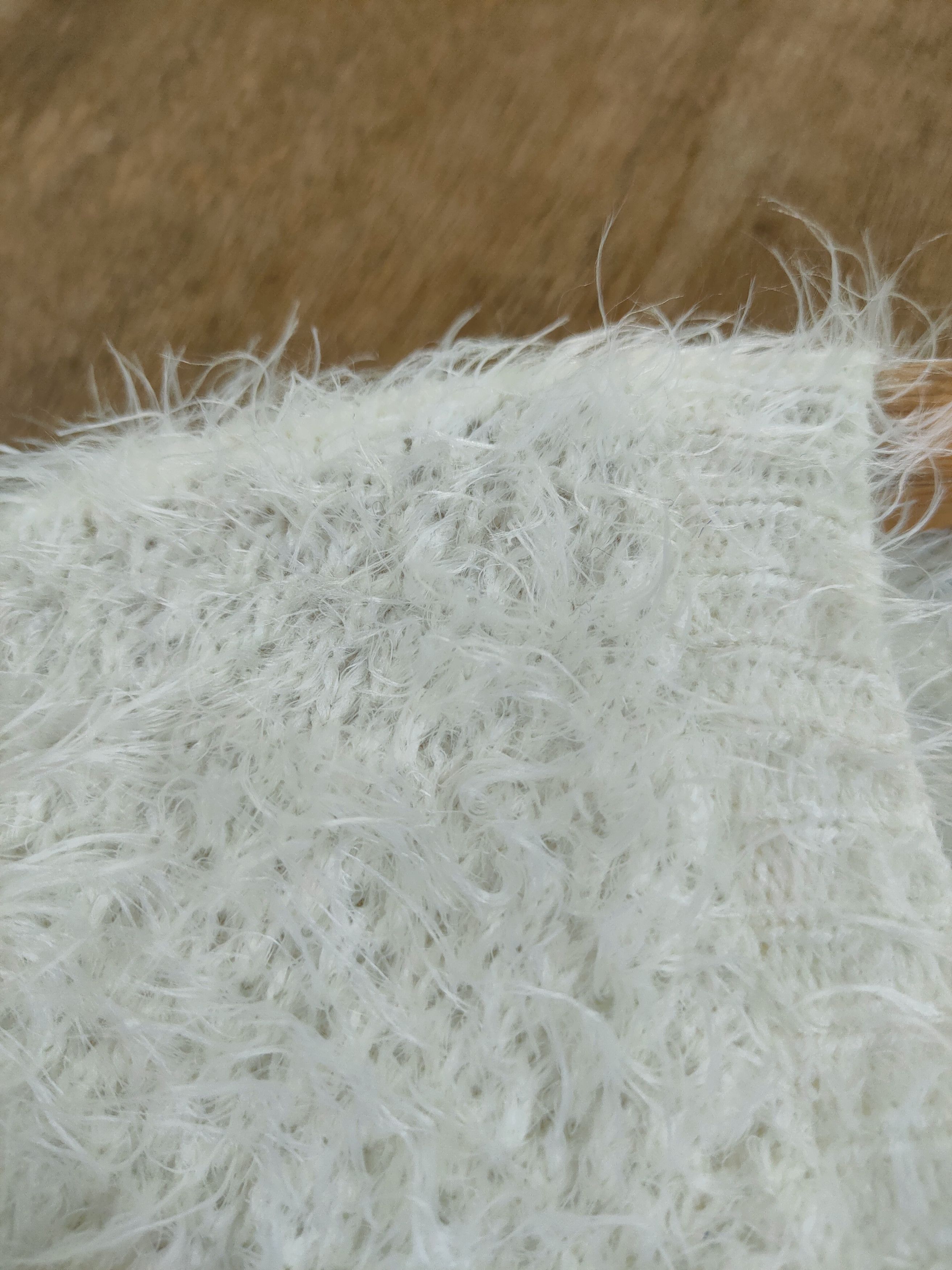 Vintage D Cecil Mc Bee mohair shag shaggy fur knitwear #46-1007 Size US M / EU 48-50 / 2 - 5 Thumbnail