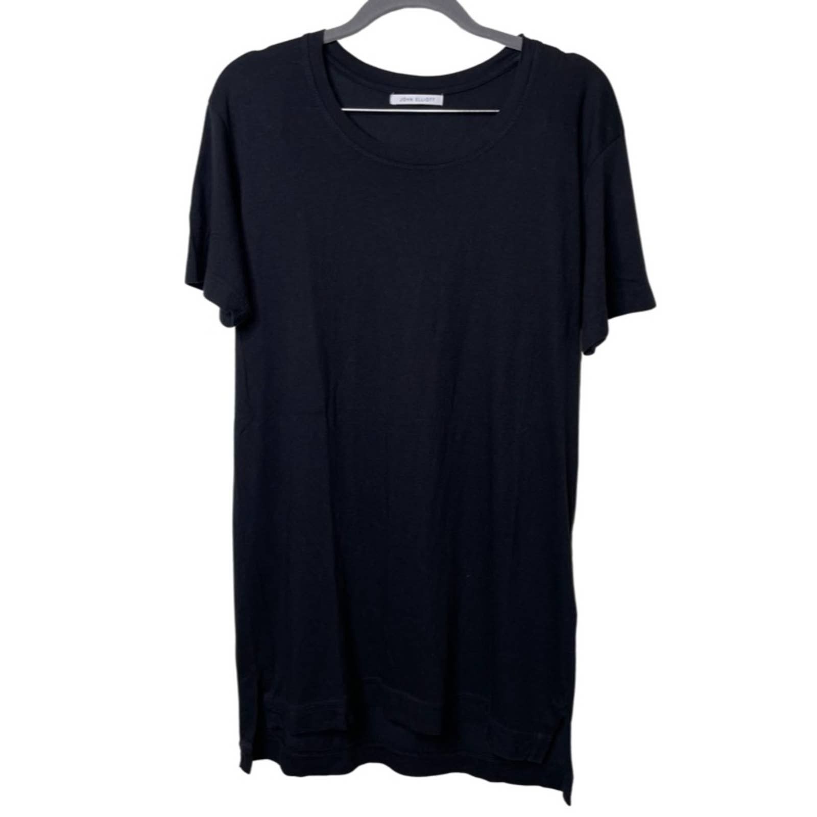 John Elliott Black short sleeve long tee sz 2 US M