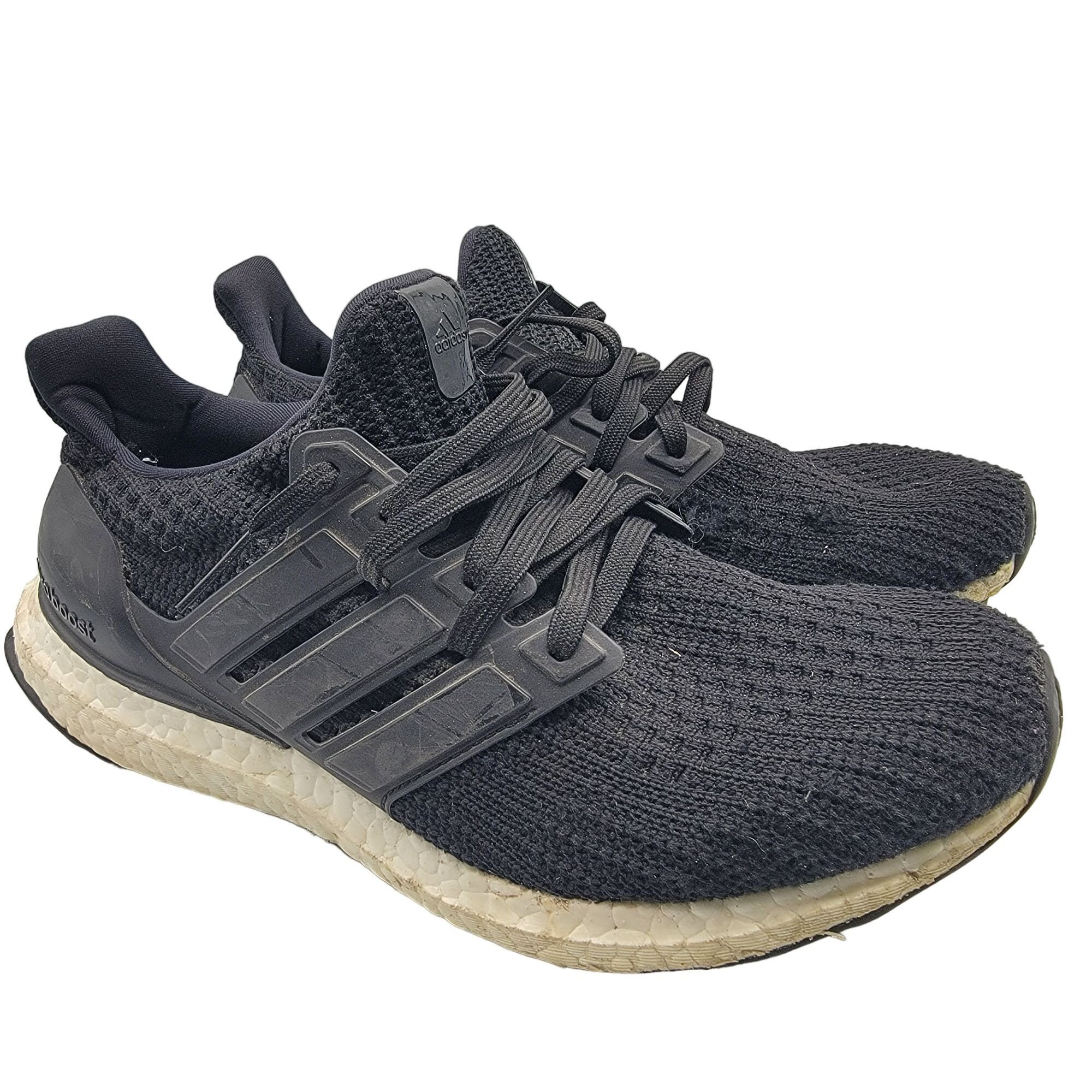 Adidas Ultraboost 4.0 Mens 7 DNA Black White Running Casual