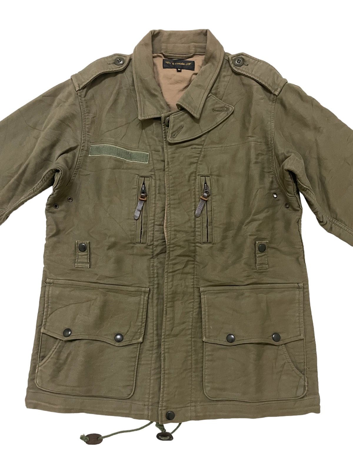*A VONTADE Vintage A Vontade Inspired By Military Tactical Jacket Size US M / EU 48-50 / 2 - 2 Thumbnail