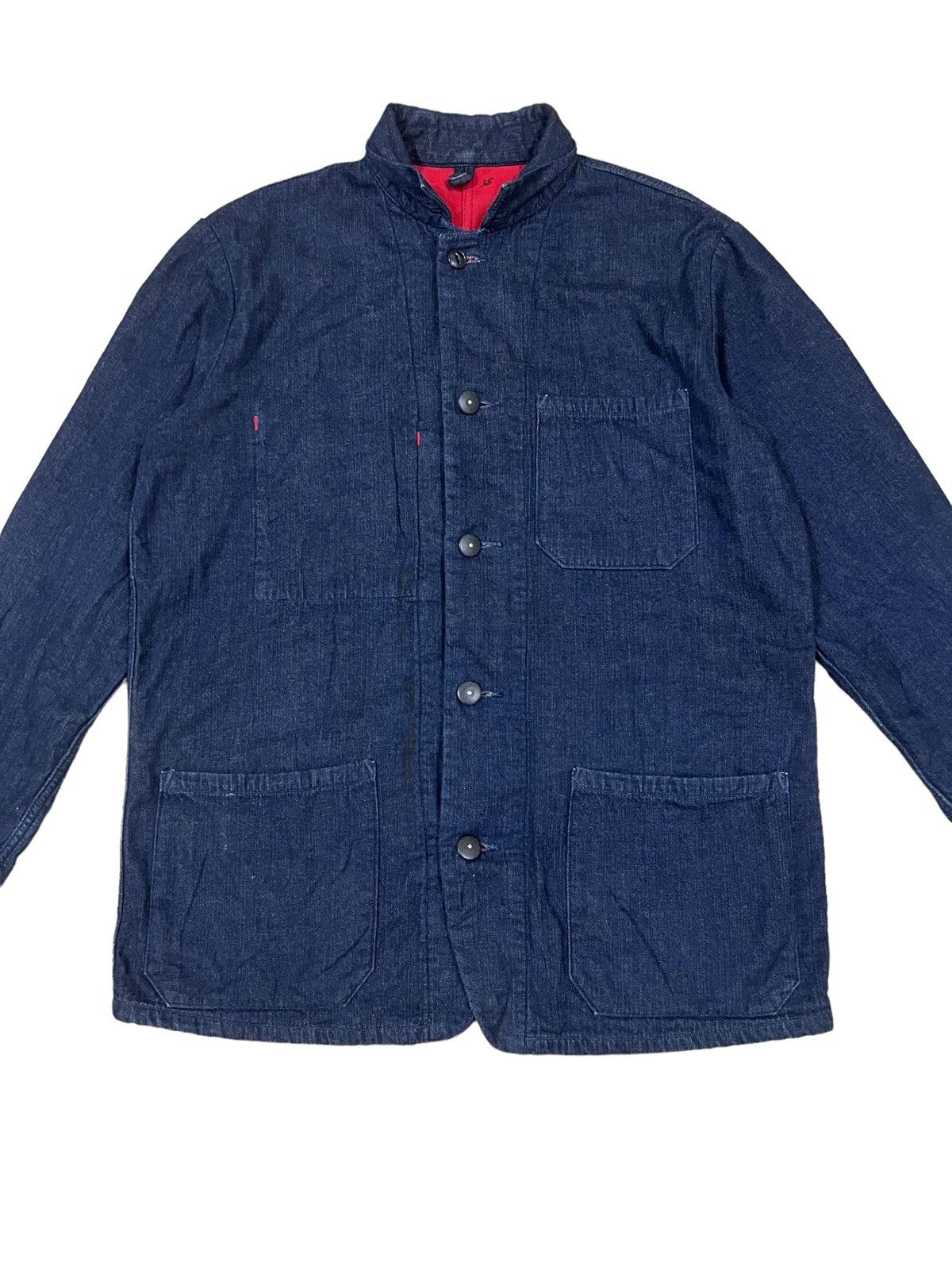 GRAIL🔥Eternal 🇯🇵 Kurashiki Indigo Dyed 4 Pockets Lined Jacket