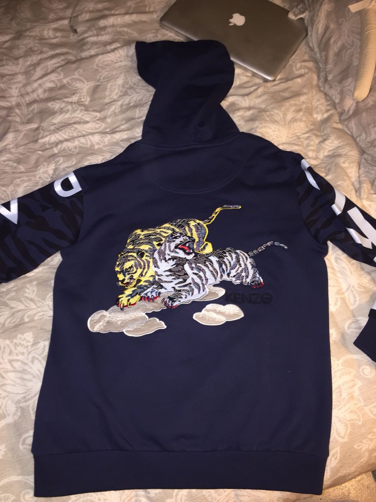 Kenzo Vintage Tiger Hoodie Size US M / EU 48-50 / 2 - 4 Thumbnail