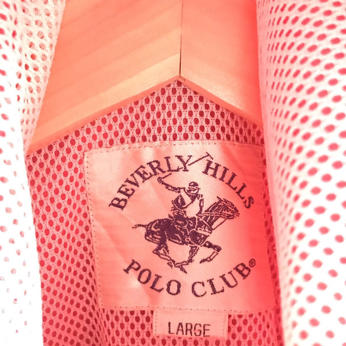 Beverly Hills Polo Club BEVERLY HILLS POLO CLUB Large Size Red Colour Windbreaker Size US L / EU 52-54 / 3 - 5 Thumbnail