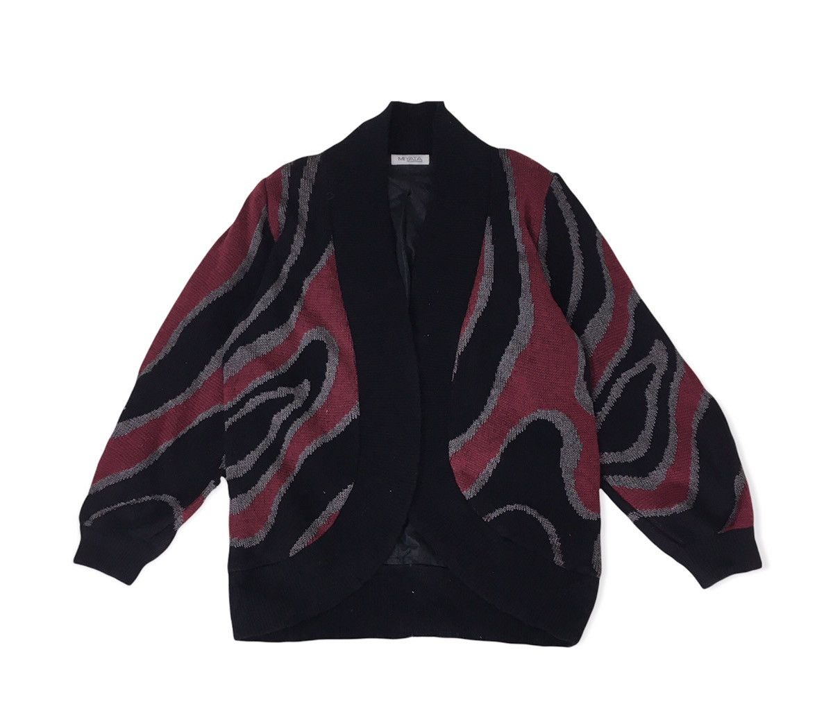 Rare Japanese Asymmetric Knit Cardigan