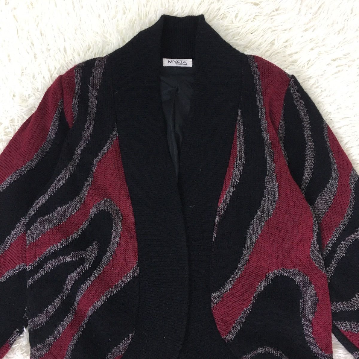 Homespun Knitwear × Japanese Brand Rare Japanese Asymmetric Knit Cardigan Size US M / EU 48-50 / 2 - 5 Thumbnail