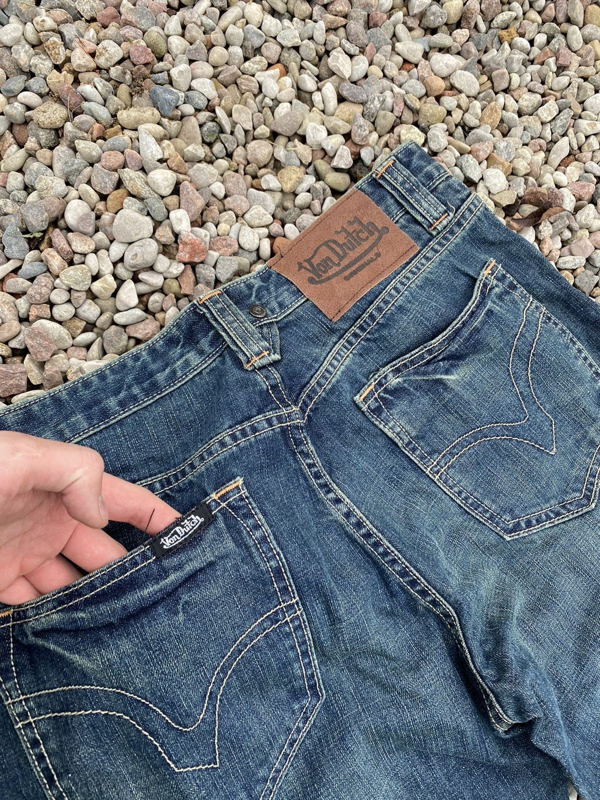Vintage × Von Dutch Von Dutch Y2K vintage jeans Size US 34 / EU 50 - 4 Thumbnail