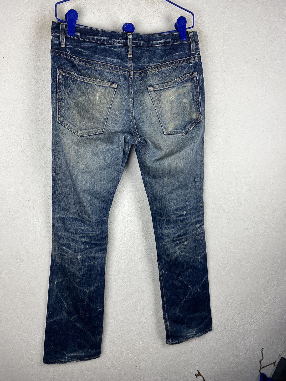 Japanese Brand Blue Way Modern Vintage Jeans Distressed Style Size US 32 / EU 48 - 6 Thumbnail