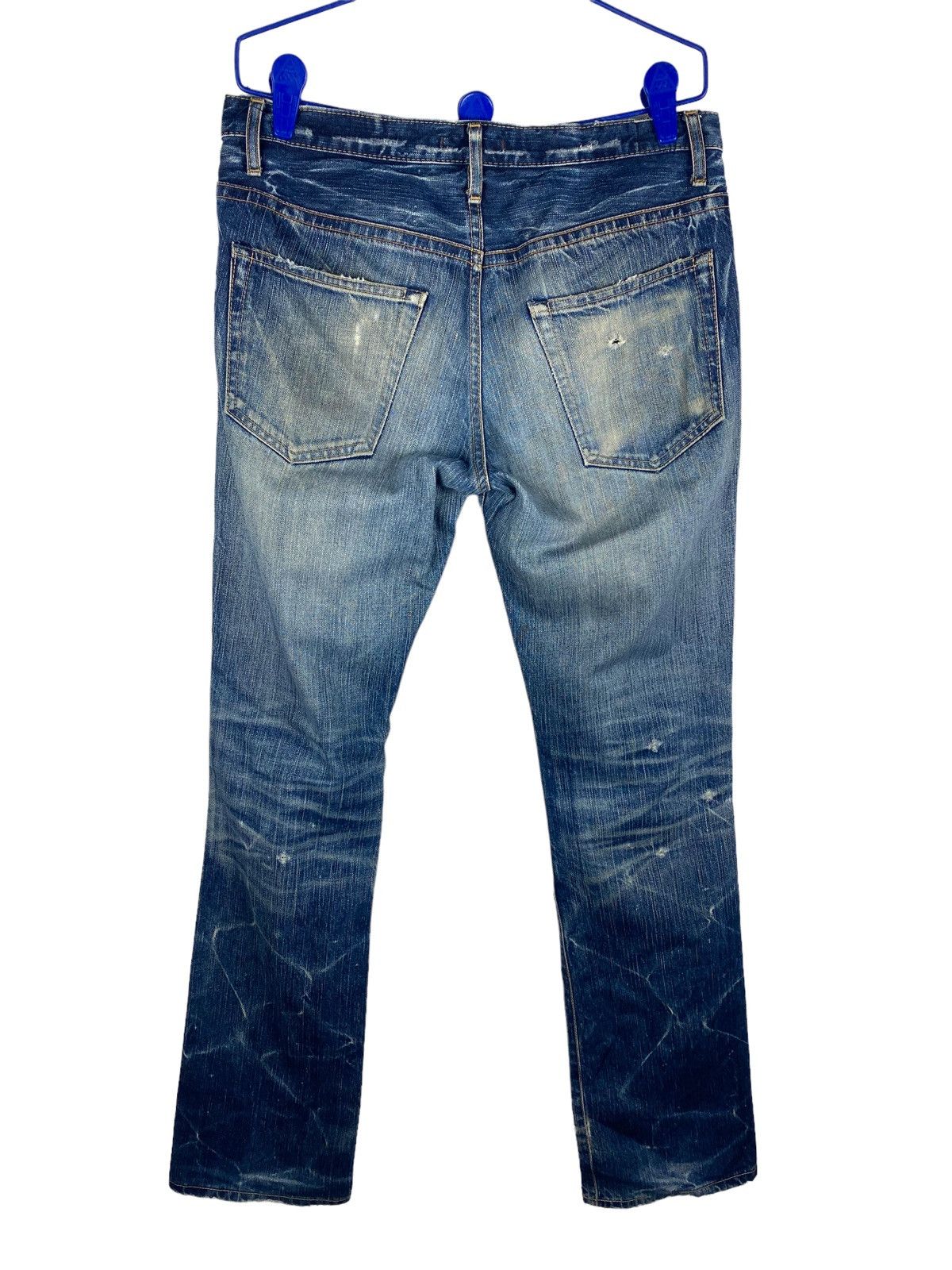 Japanese Brand Blue Way Modern Vintage Jeans Distressed Style Size US 32 / EU 48 - 2 Thumbnail