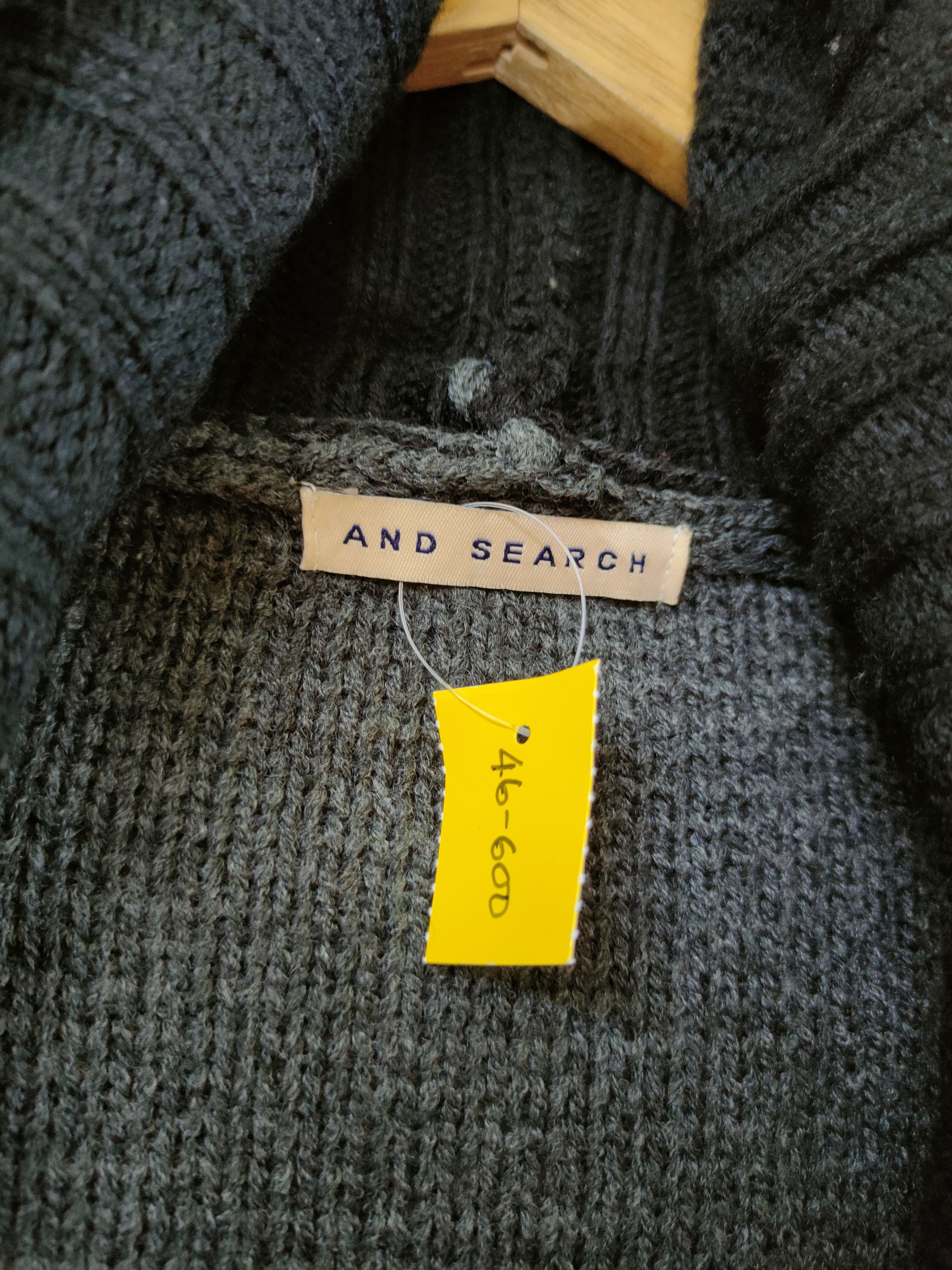 Japanese Brand D And Search long cardigan knitwear japan #46-600 Size US M / EU 48-50 / 2 - 6 Thumbnail