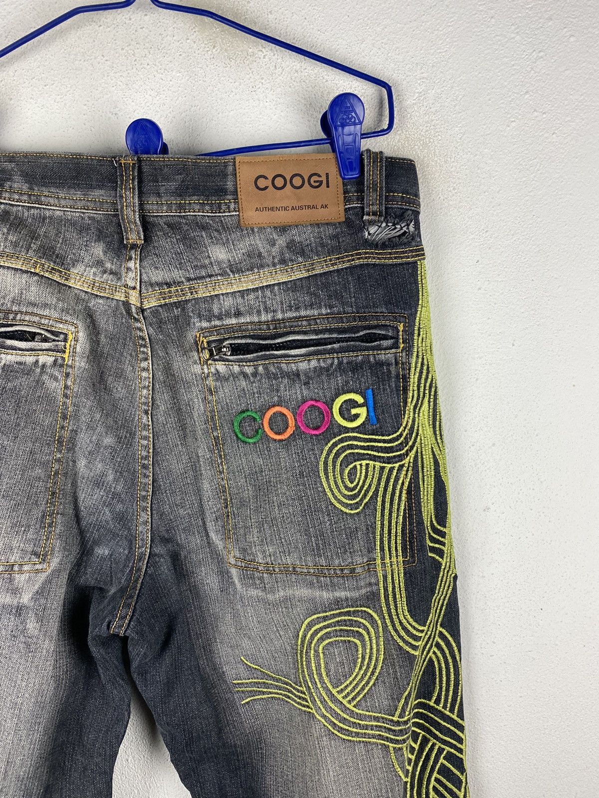 Coogi Coogi Authentic Australian AK Distressed Denim Pants for Men Size US 36 / EU 52 - 9 Thumbnail