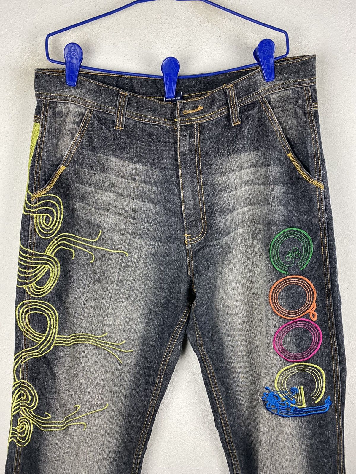 Coogi Coogi Authentic Australian AK Distressed Denim Pants for Men Size US 36 / EU 52 - 4 Thumbnail