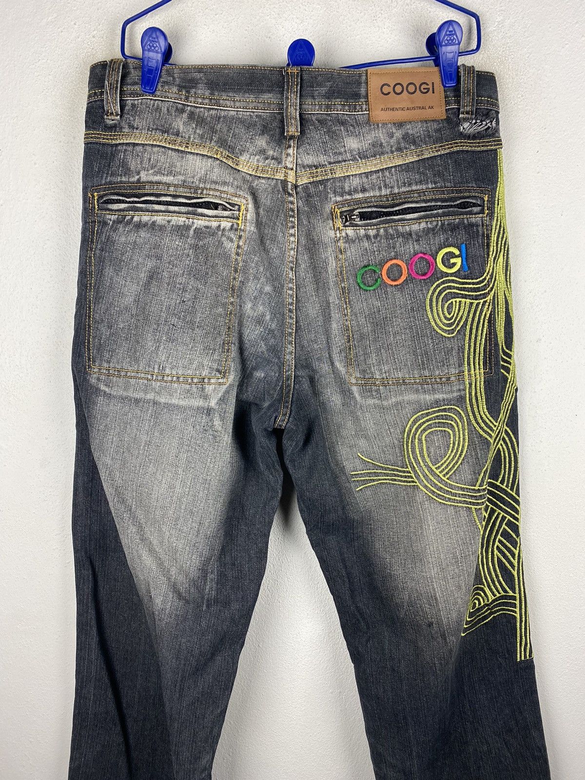 Coogi Coogi Authentic Australian AK Distressed Denim Pants for Men Size US 36 / EU 52 - 3 Thumbnail