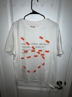 Virgil Abloh MCA 'Figures Of Speech' Graphic Print T-Shirt - White  T-Shirts, Clothing - WVAIH20778