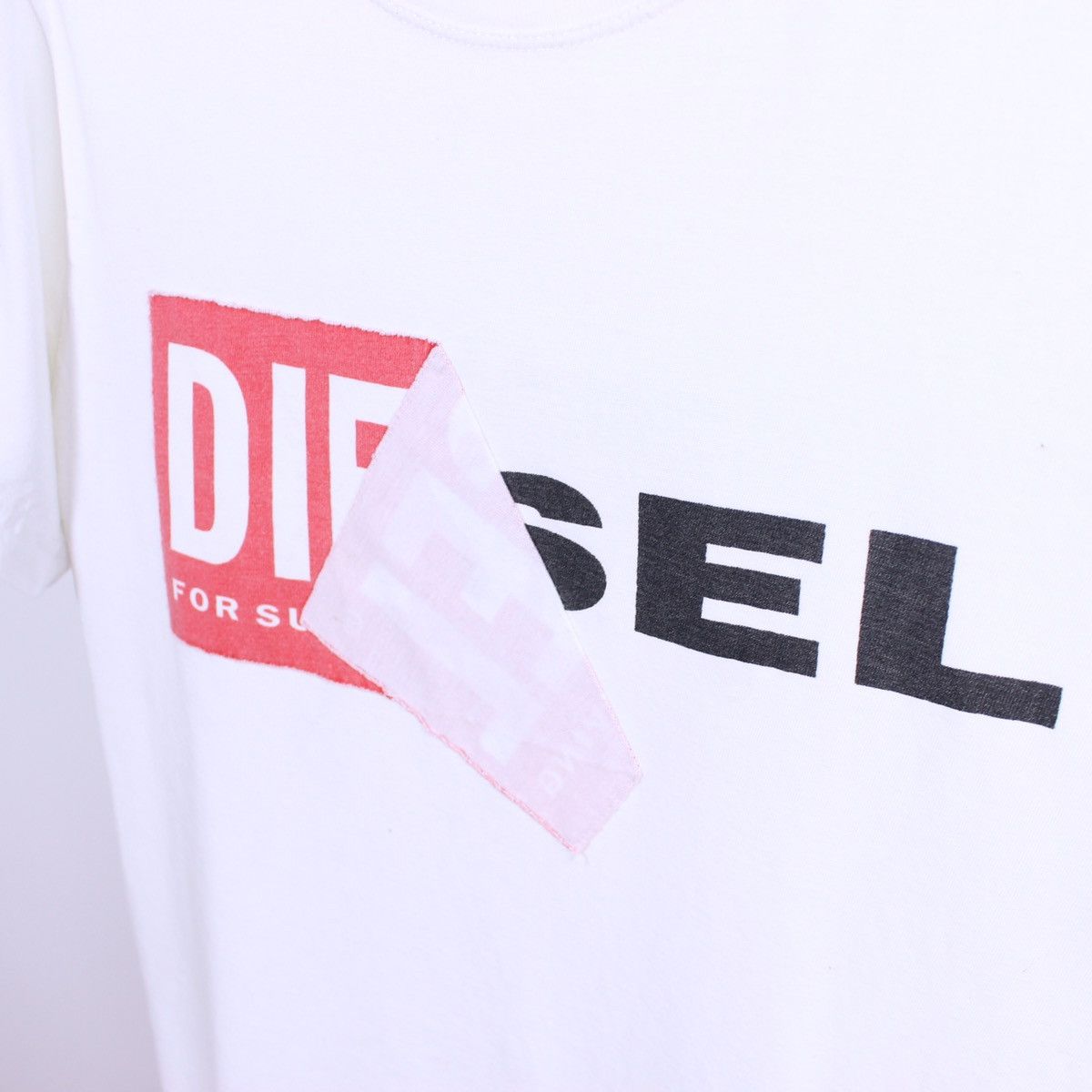 Diesel Diesel Short Sleeve T-Shirt Top Big Logo Size US L / EU 52-54 / 3 - 3 Thumbnail