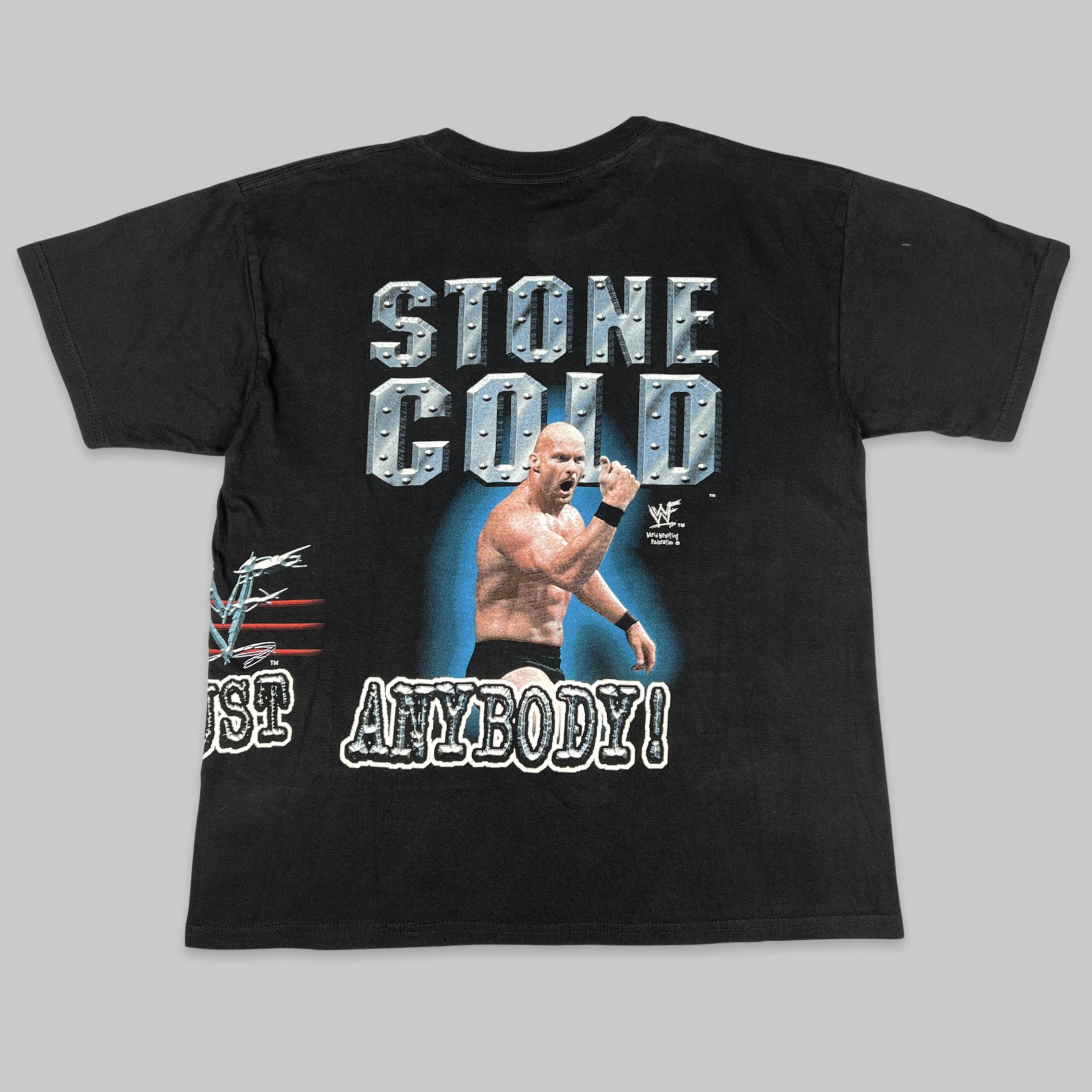 Vintage Vintage 1999 Stone Cold ‘Don’t Trust Anybody!’ Promo T Shirt Size US S / EU 44-46 / 1 - 2 Thumbnail