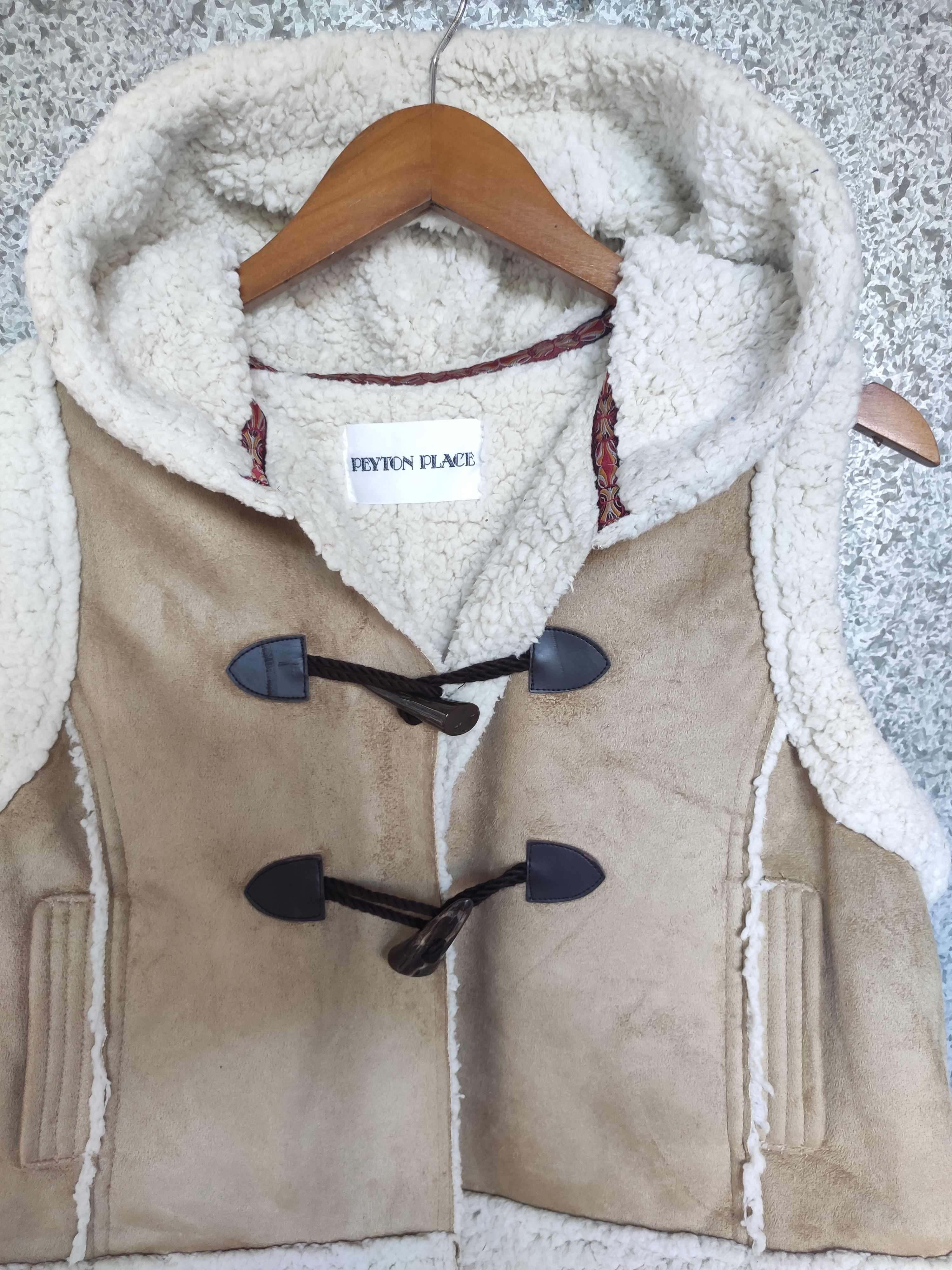PPFM Peyton Place For Men vest Jacket sherpa Size US XS / EU 42 / 0 - 3 Thumbnail