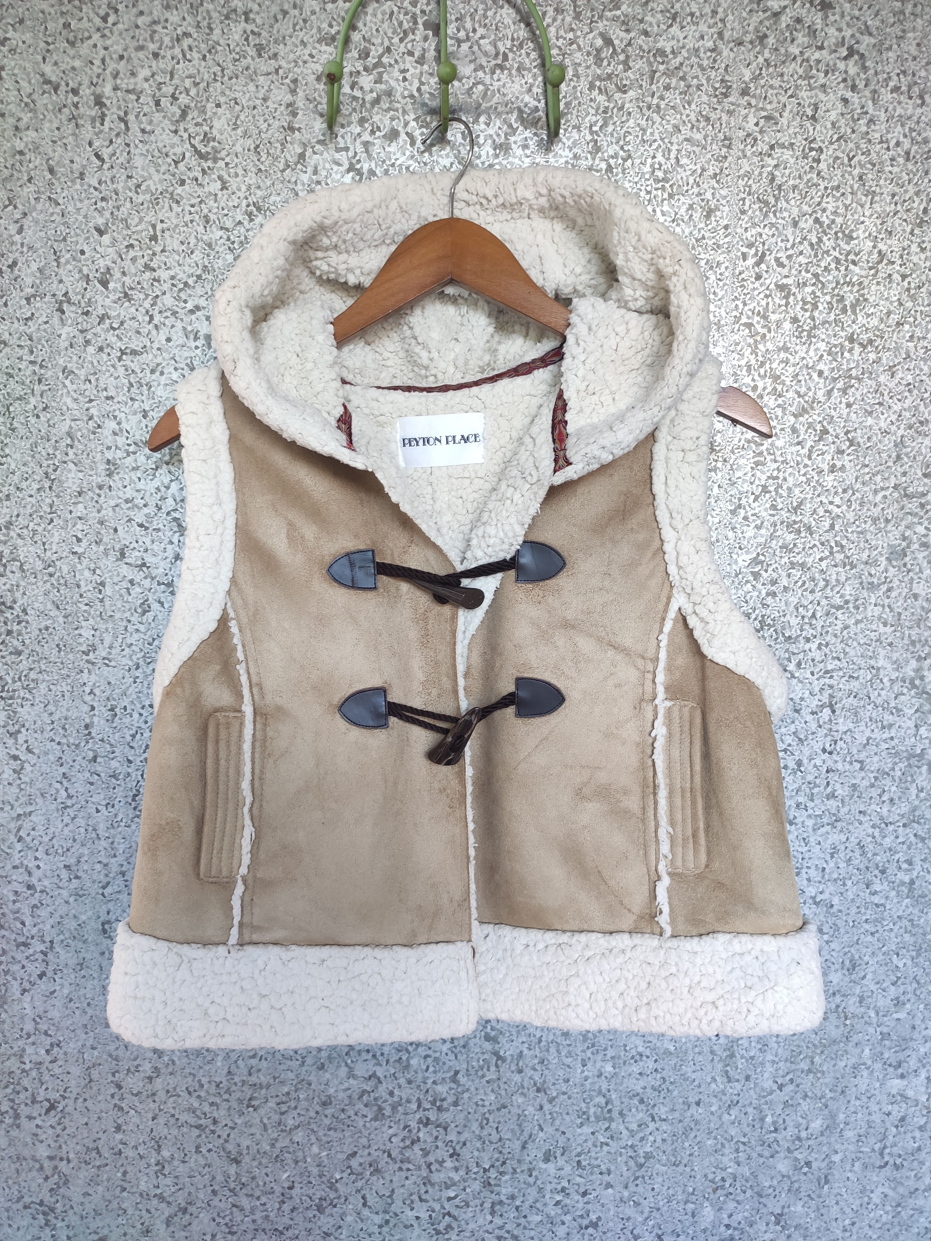 PPFM Peyton Place For Men vest Jacket sherpa Size US XS / EU 42 / 0 - 1 Thumbnail