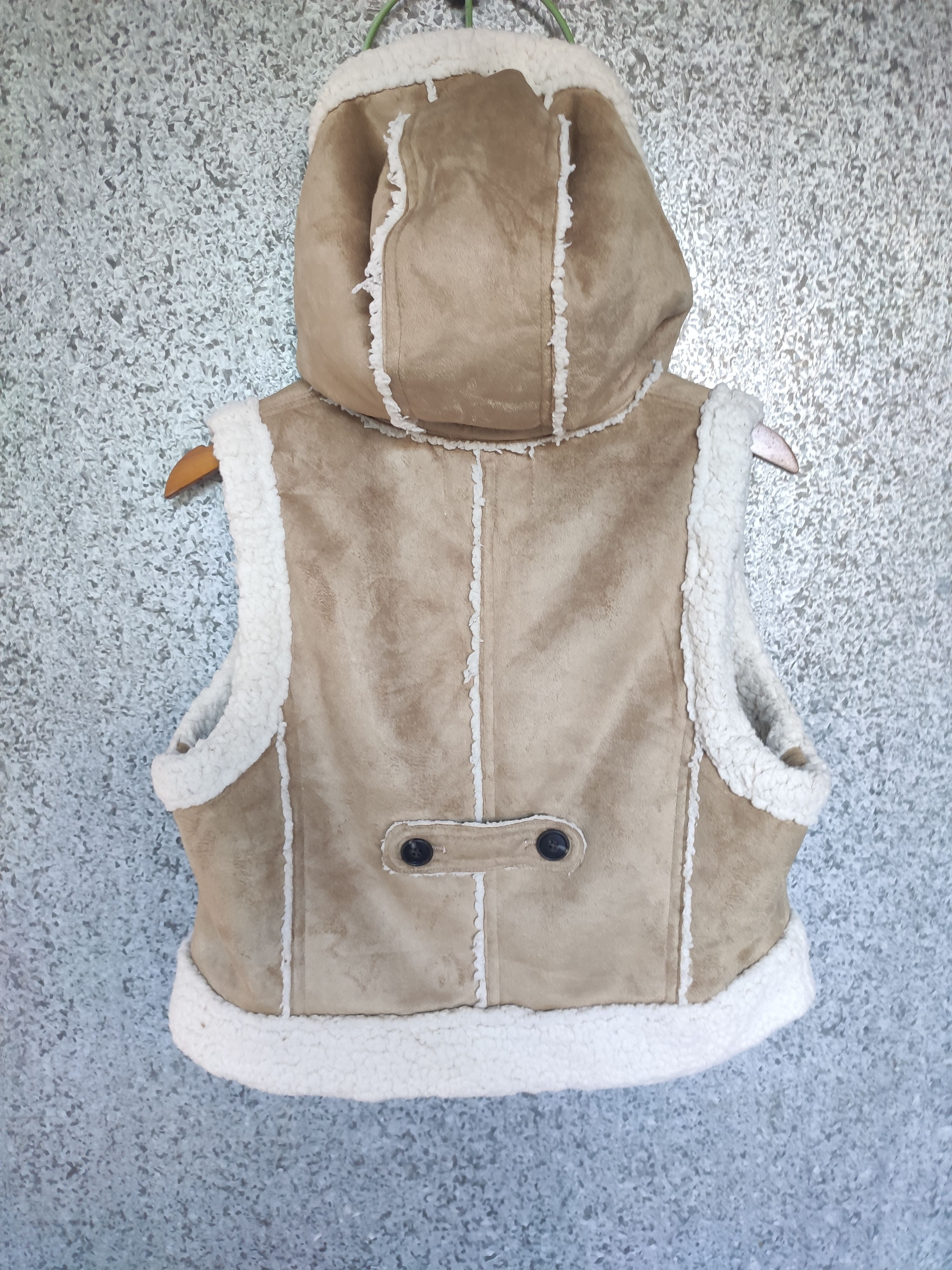 PPFM Peyton Place For Men vest Jacket sherpa Size US XS / EU 42 / 0 - 4 Thumbnail