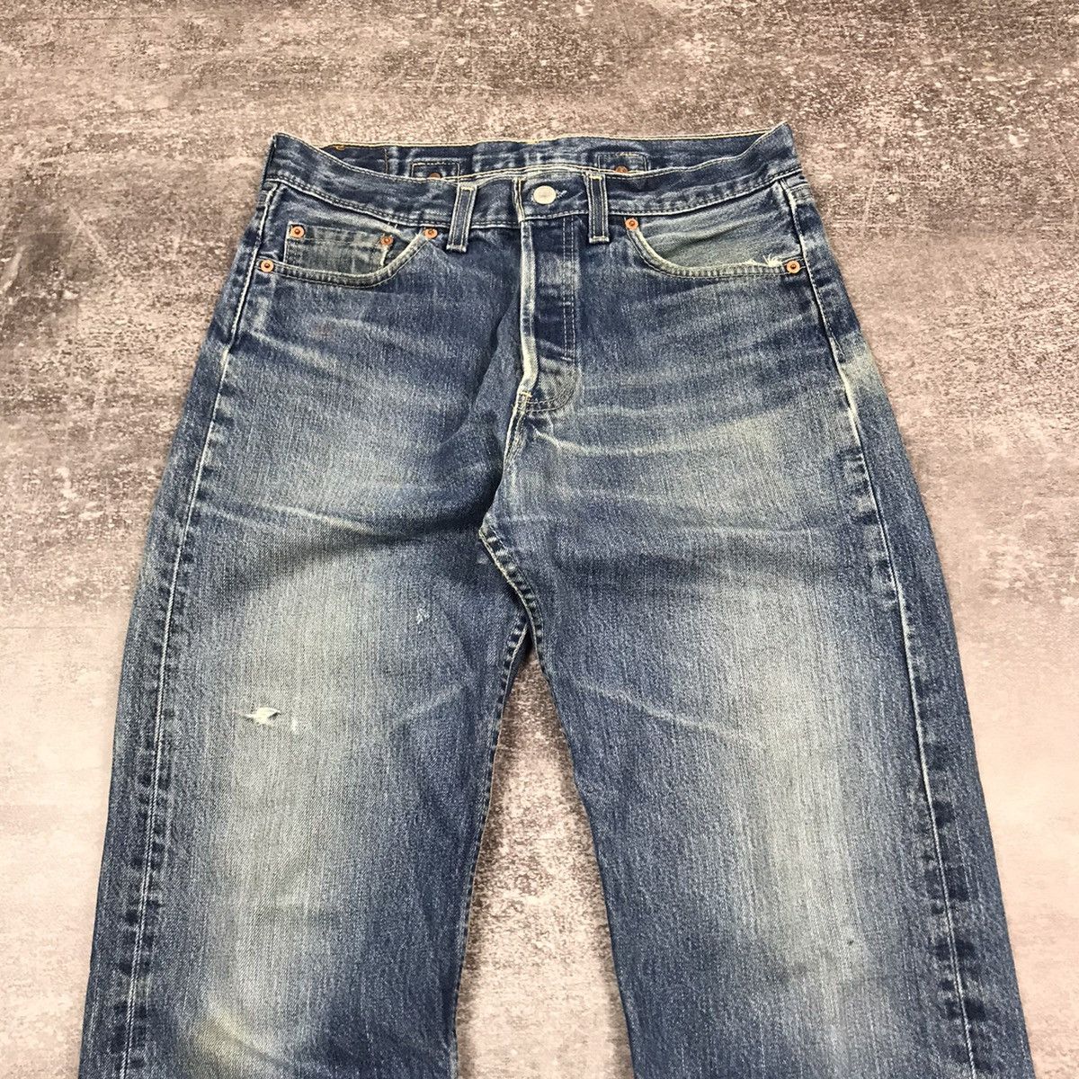 Levi's Vintage Levis 551 Made in U.K Jeans Size US 32 / EU 48 - 5 Thumbnail