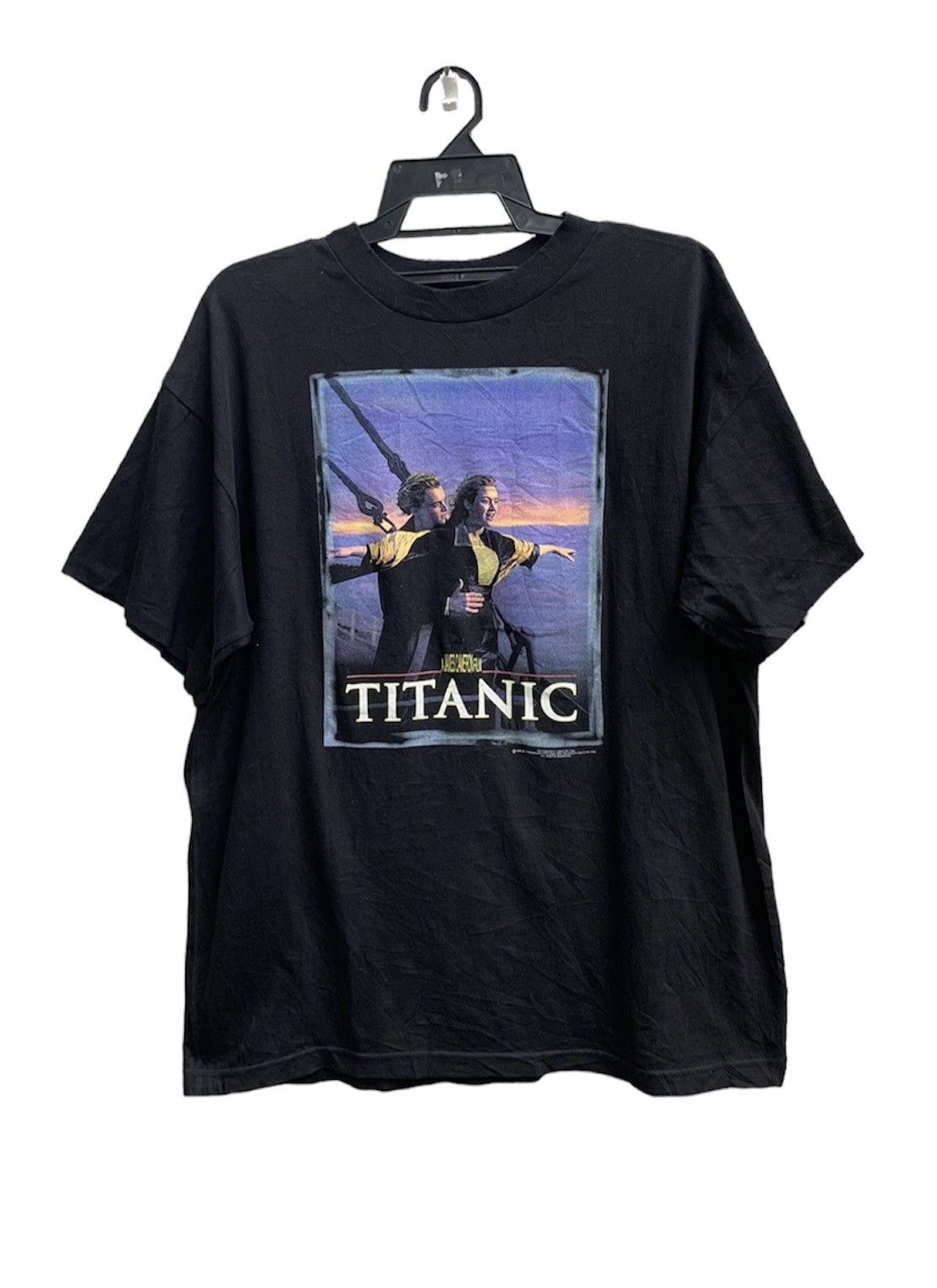 Vintage Vintage 90s.. Titanic Movie Promo T Shirt Size US L / EU 52-54 / 3 - 1 Thumbnail