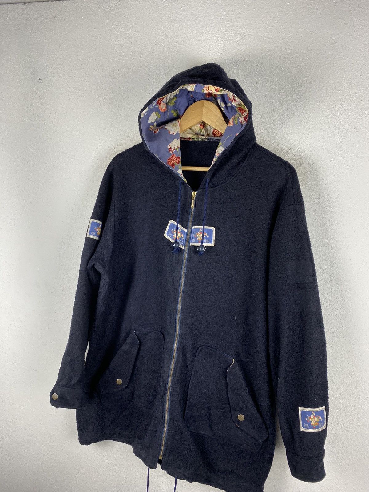 Japanese Brand × Pink House 🔥SALE🔥PINK HOUSE FLEECE HOODIE JACKET Size US L / EU 52-54 / 3 - 5 Thumbnail