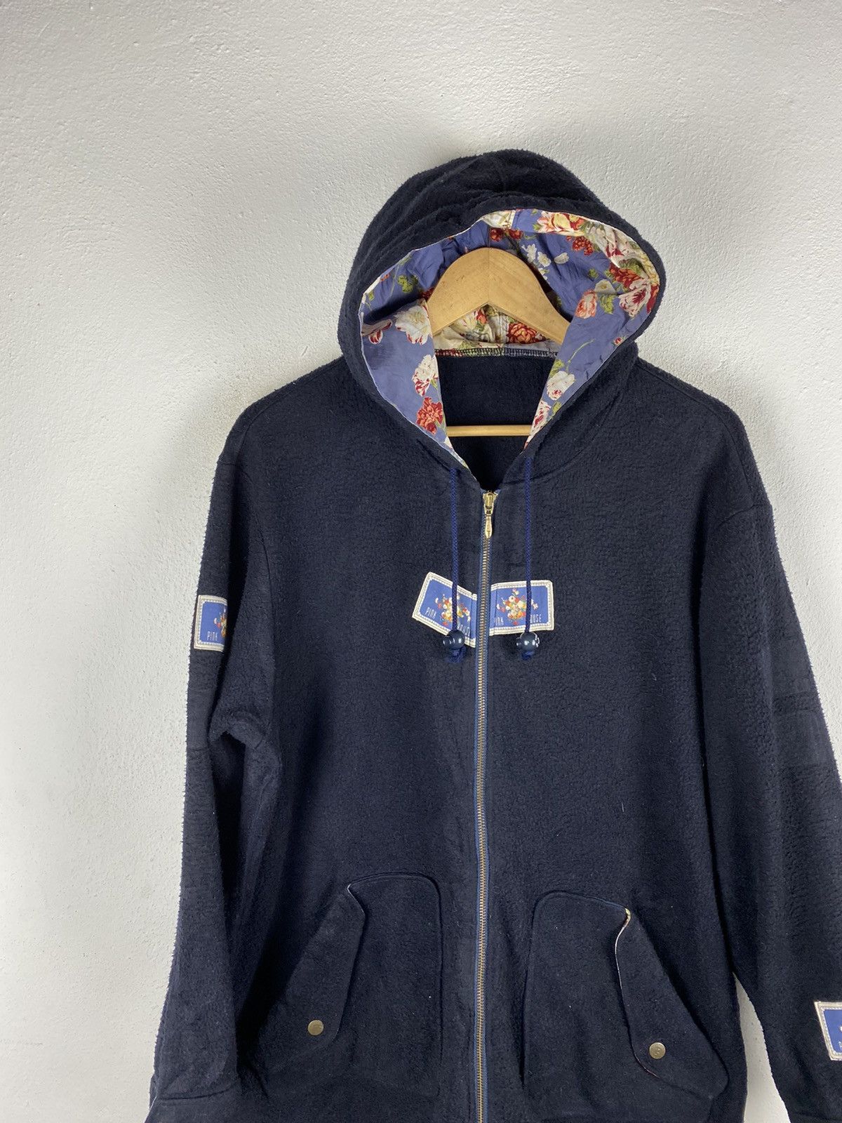 Japanese Brand × Pink House 🔥SALE🔥PINK HOUSE FLEECE HOODIE JACKET Size US L / EU 52-54 / 3 - 4 Thumbnail