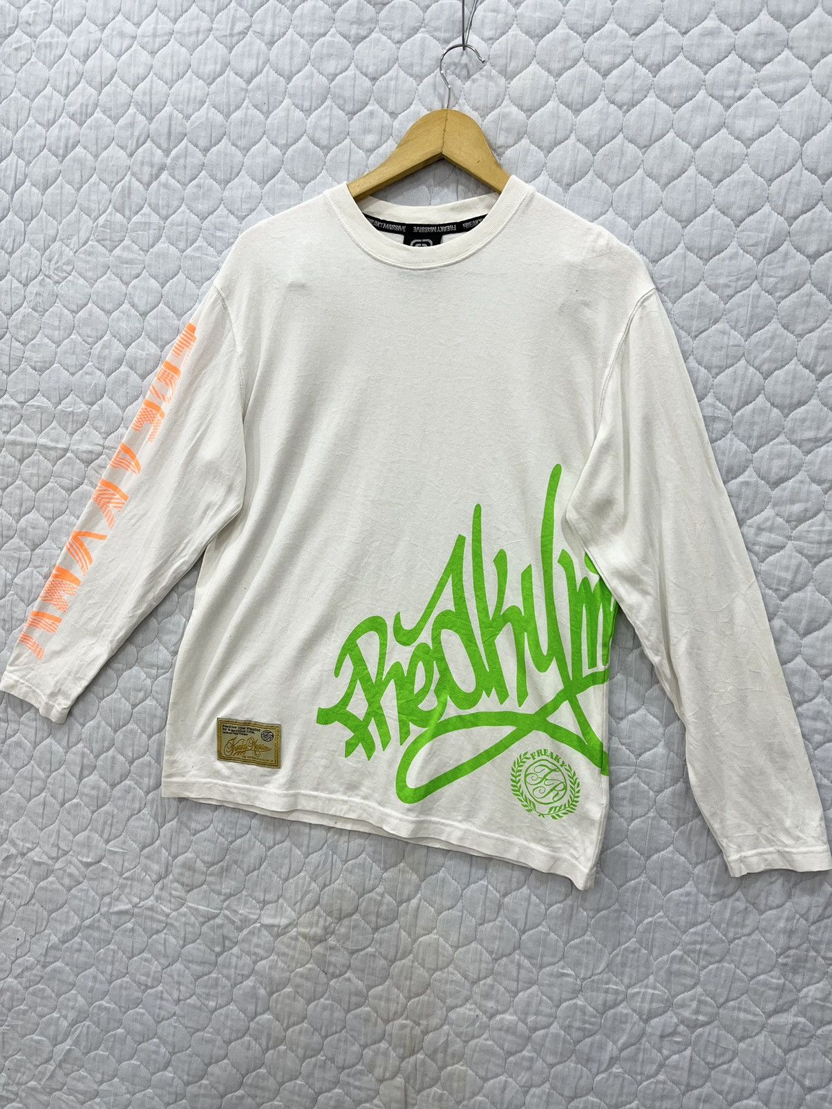 American Apparel P. FREAKY MASSIVE LONG SLEEVE T SHIRT Size US M / EU 48-50 / 2 - 2 Thumbnail