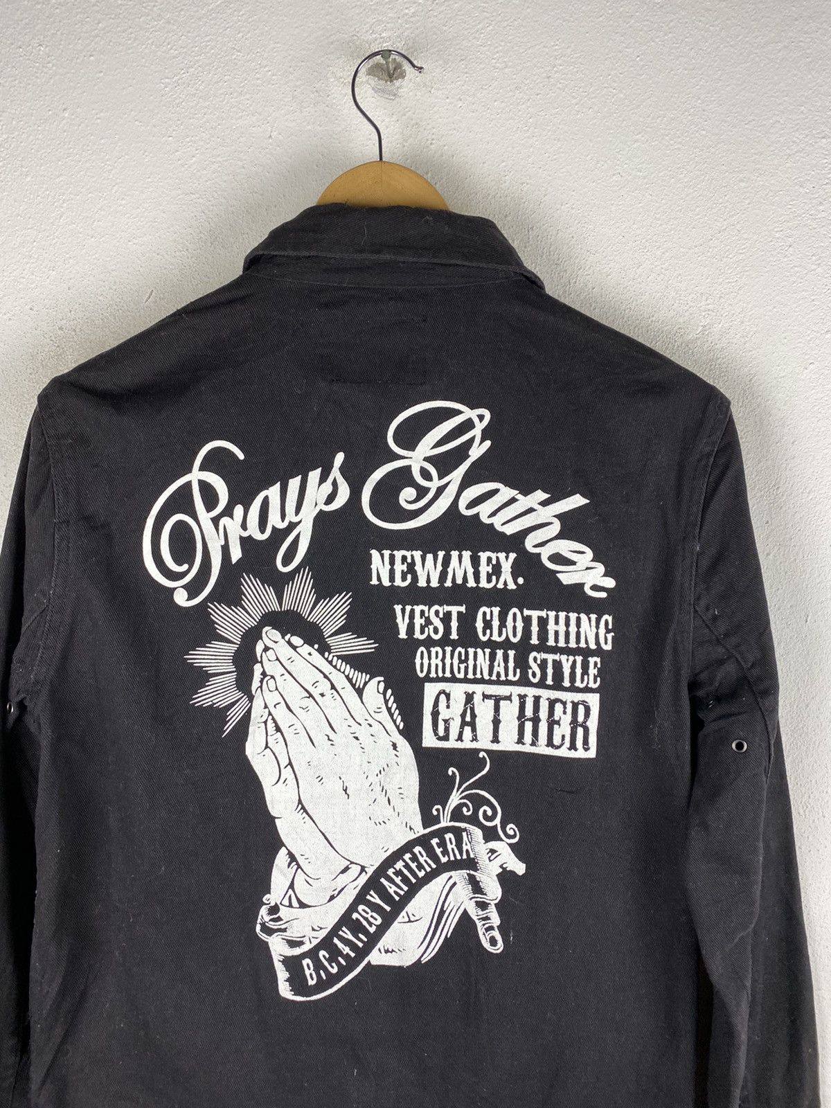 Japanese Brand 🔥SALE🔥WACKO MARIA INSPIRED DESIGN BY HEM STITCH Size US L / EU 52-54 / 3 - 6 Thumbnail