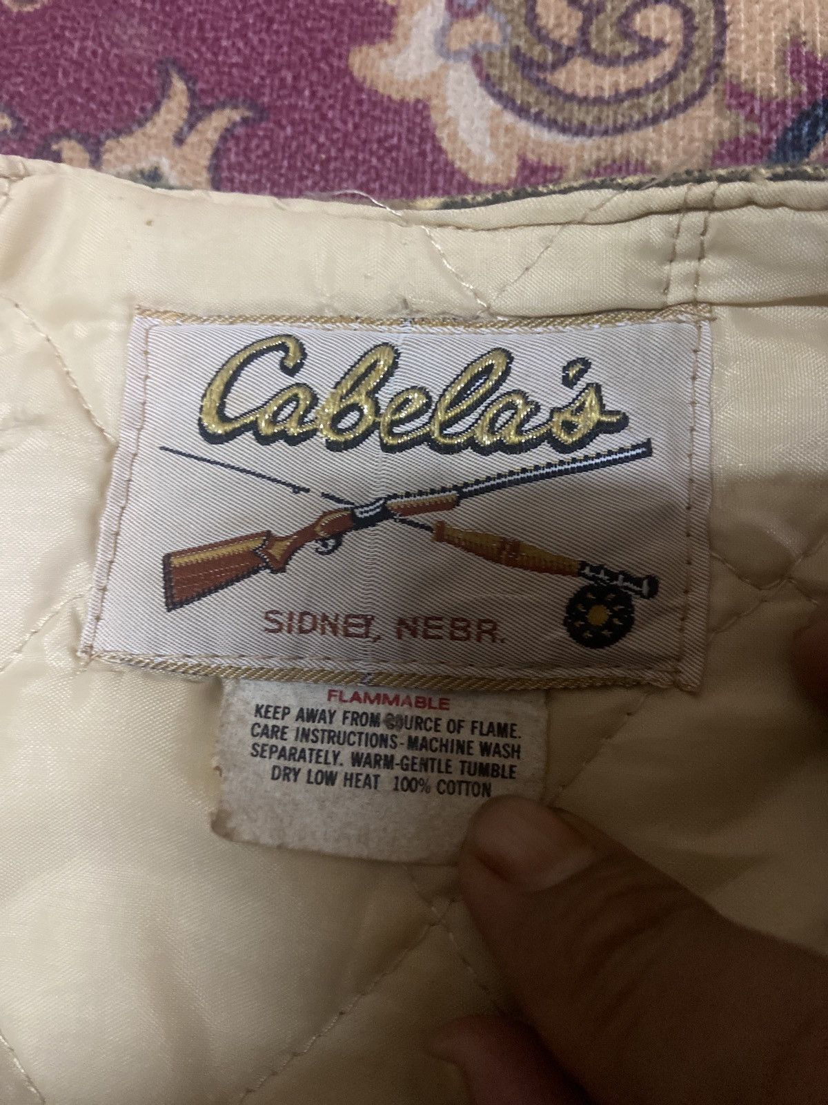 Cabelas × Hunter 🔥SALE🔥 VINTAGE CABELAS CAMOUFLAGE HUNTER VEST Size US L / EU 52-54 / 3 - 6 Thumbnail