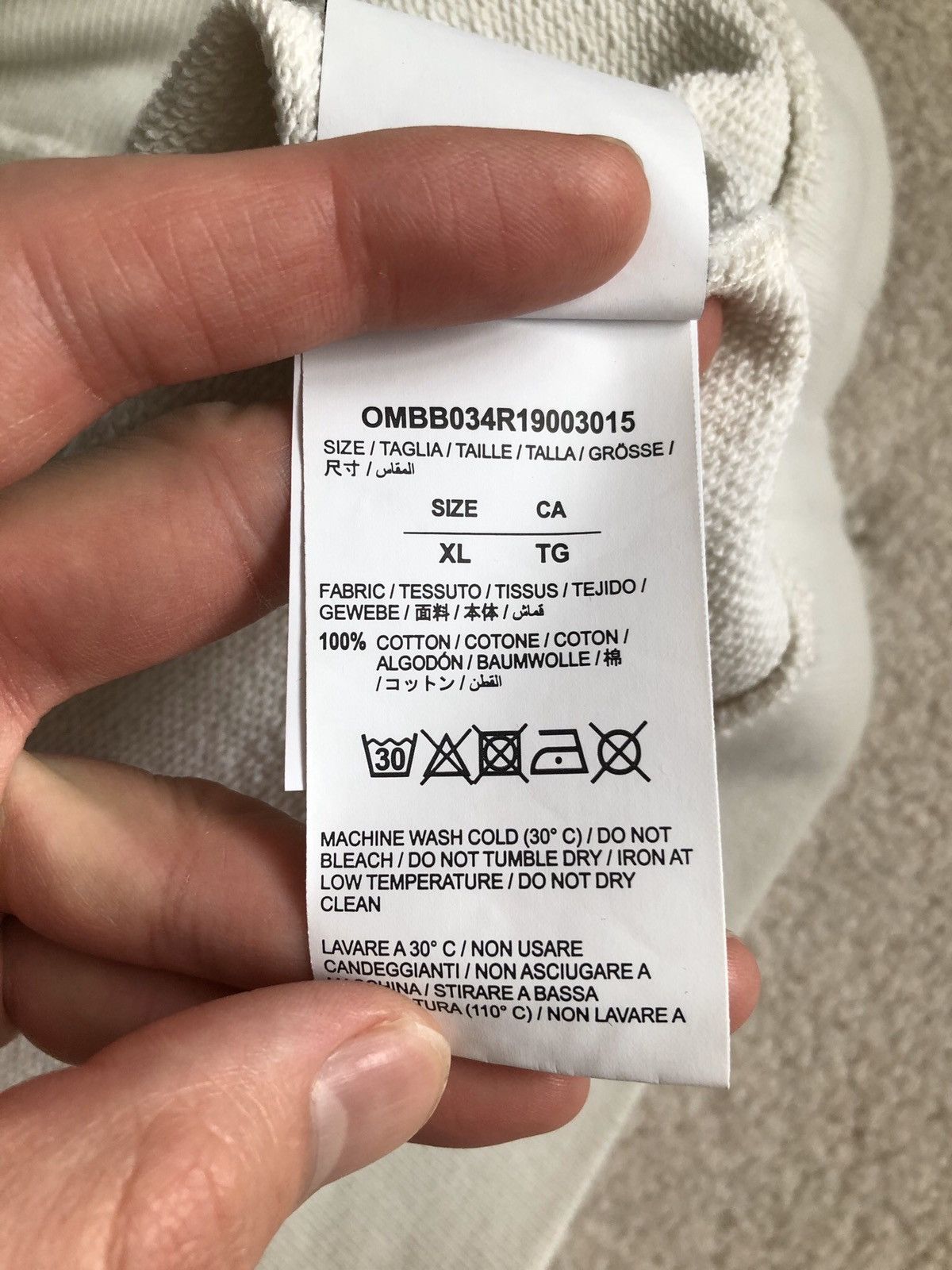 Off-White Off White Impressionism Hoodie Size US XL / EU 56 / 4 - 4 Thumbnail