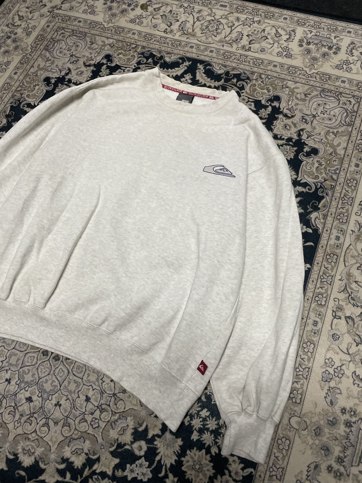Quiksilver × Vintage Quiksilver Sweetshirt Vintage Size US M / EU 48-50 / 2 - 5 Thumbnail