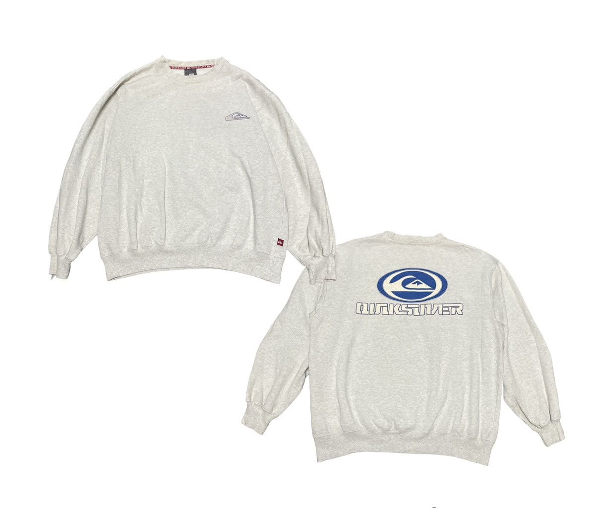 Quiksilver × Vintage Quiksilver Sweetshirt Vintage Size US M / EU 48-50 / 2 - 1 Thumbnail
