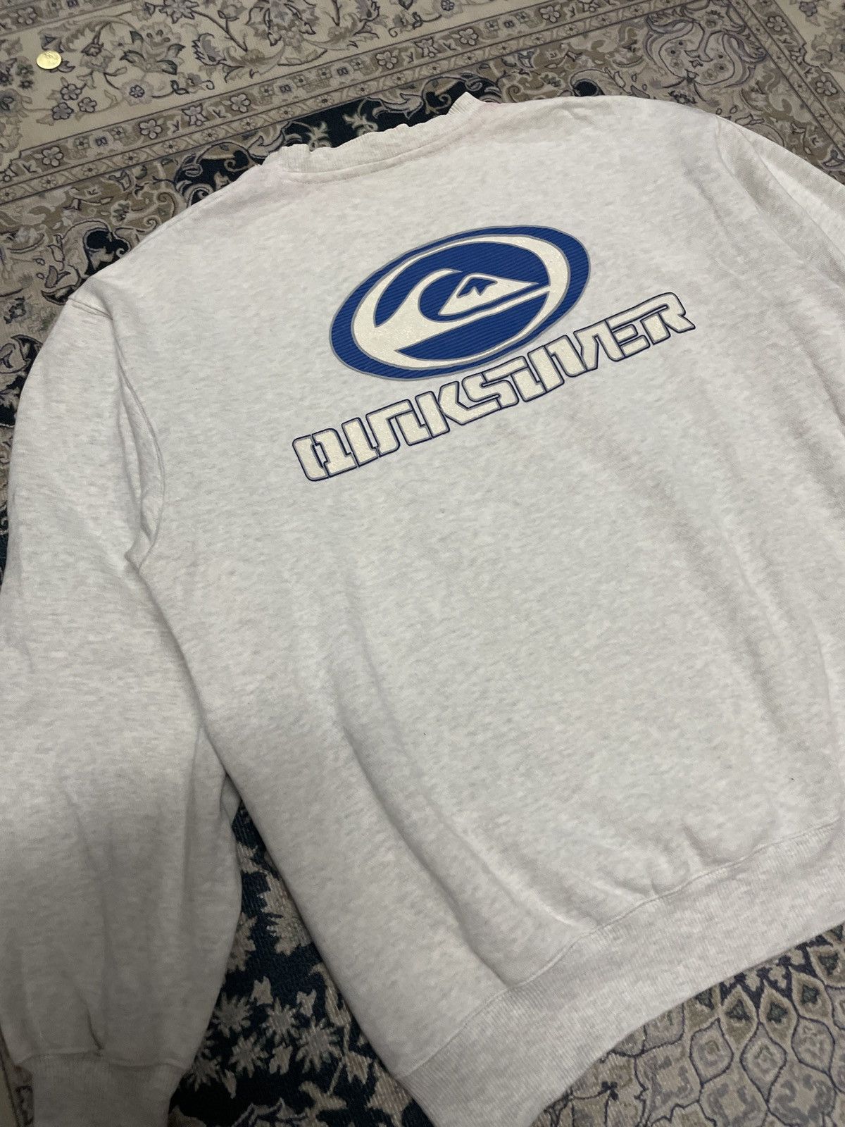 Quiksilver × Vintage Quiksilver Sweetshirt Vintage Size US M / EU 48-50 / 2 - 3 Thumbnail