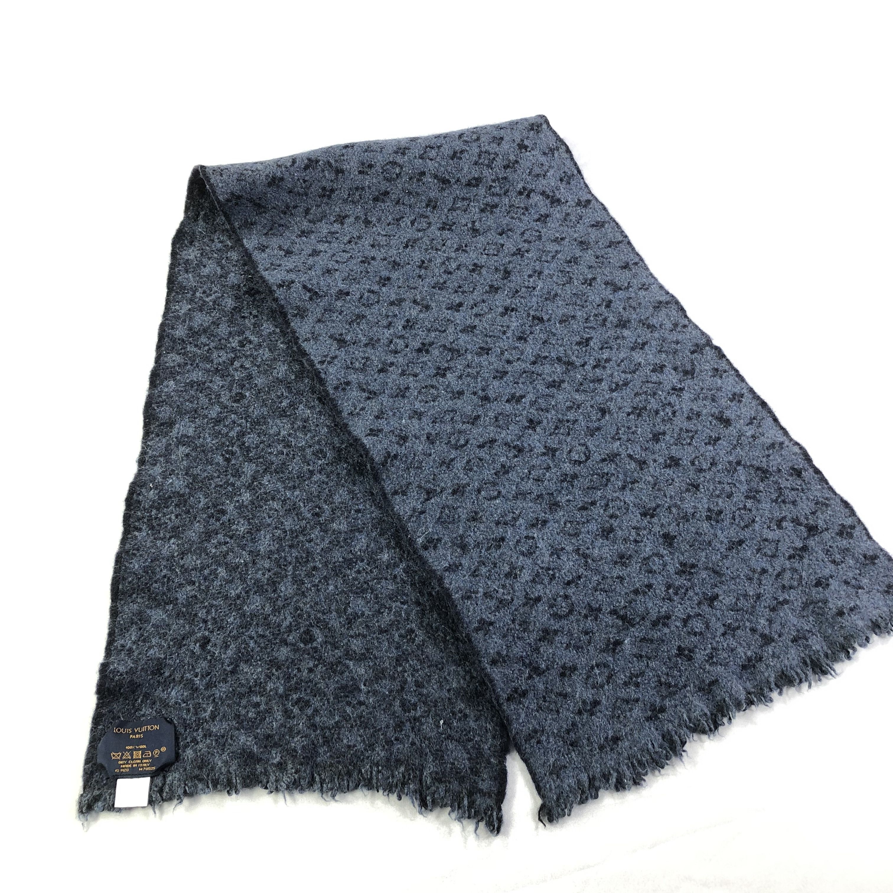 Louis Vuitton Louis Vuitton Logomania Thick Wool Scarf Muffler V1504 Size ONE SIZE - 1 Thumbnail