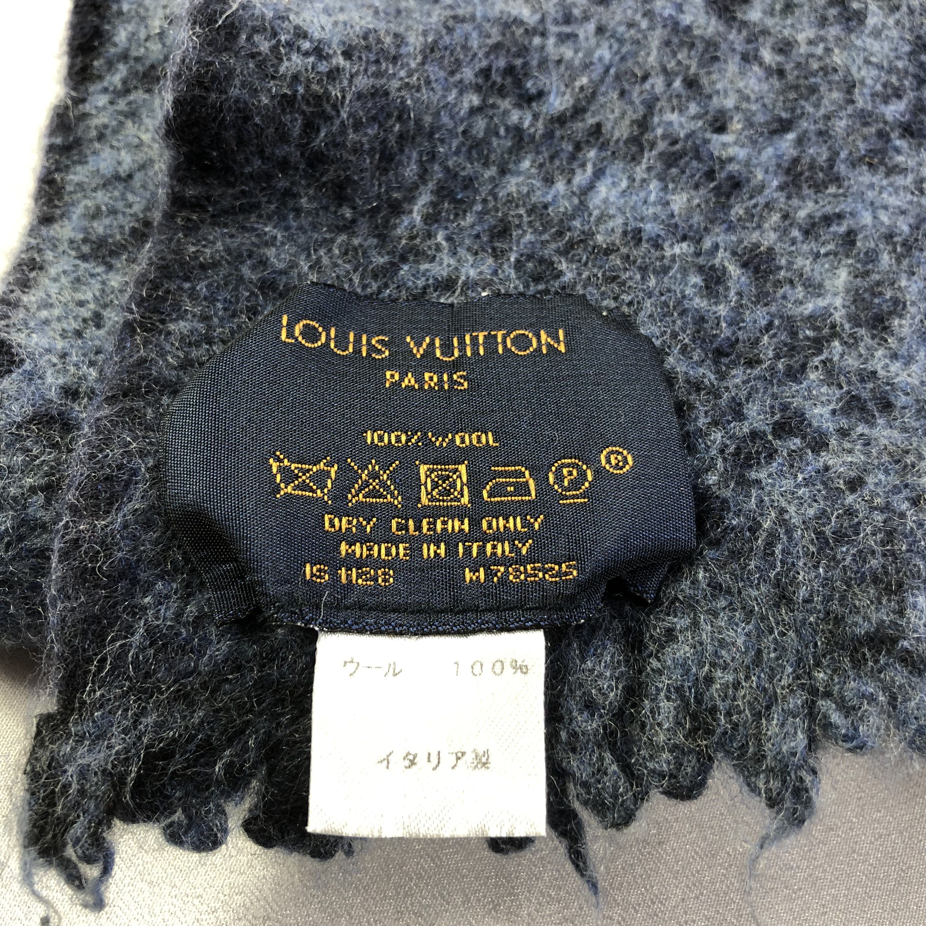 Louis Vuitton Louis Vuitton Logomania Thick Wool Scarf Muffler V1504 Size ONE SIZE - 4 Thumbnail