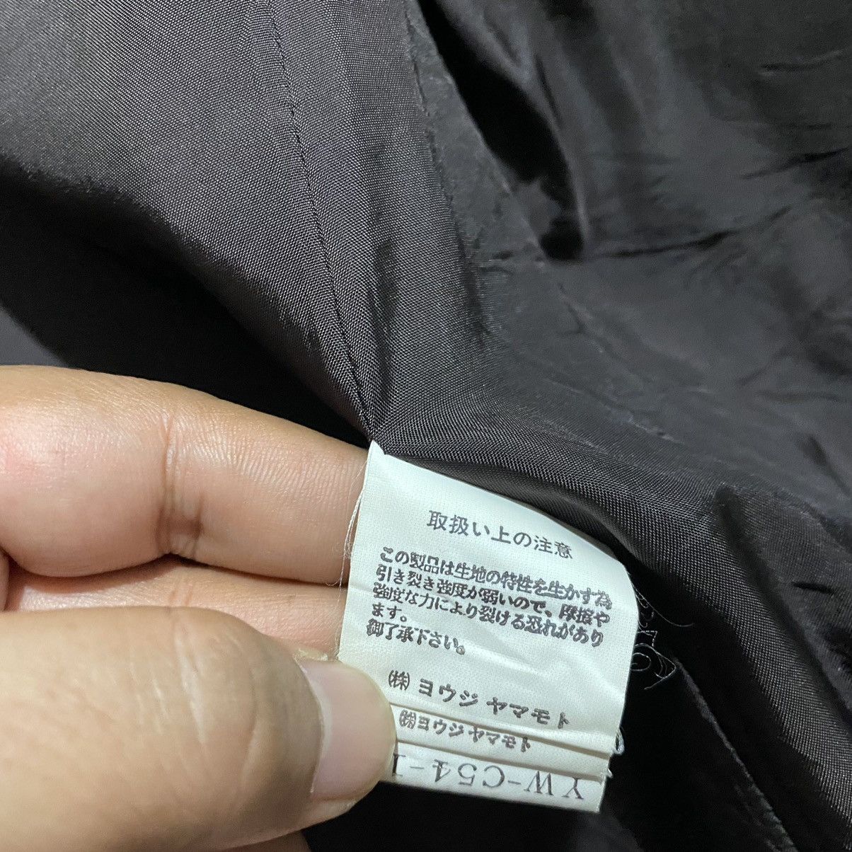 Yohji Yamamoto Vintage Y's Yohji Yamamoto Wool Tweed Coat Jacket JAPAN Size US M / EU 48-50 / 2 - 15 Thumbnail