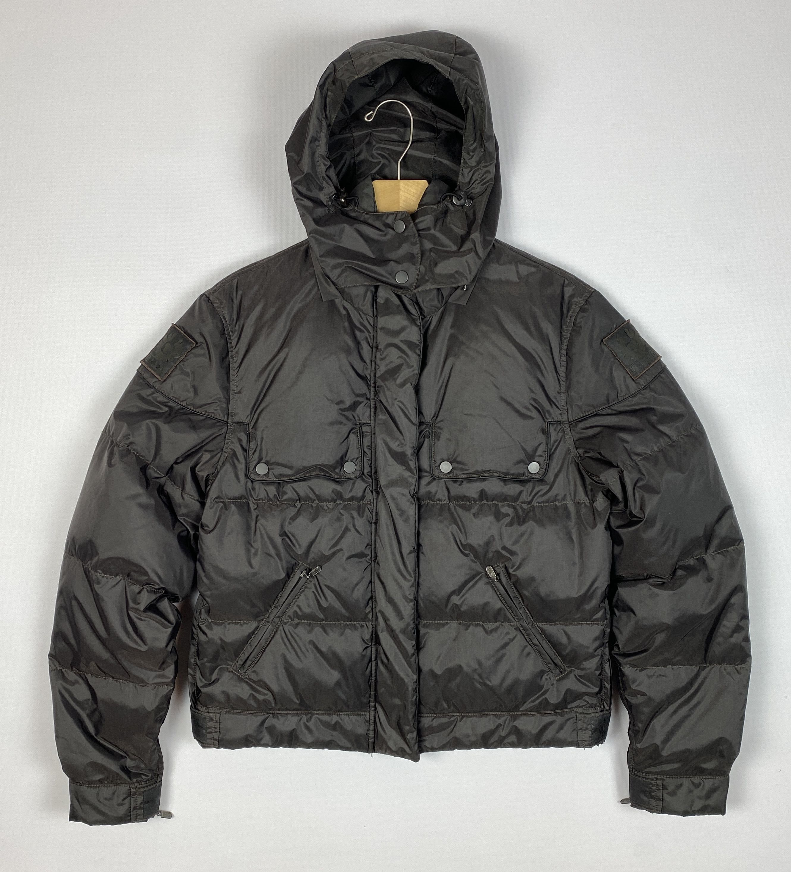 Belstaff Womens Puffer Down Jacket Brown Size 46