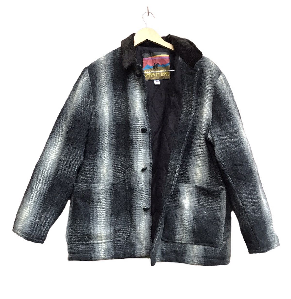 Vintage Vintage Santa Fe Trail Made in USA Wool Jacket Size US M / EU 48-50 / 2 - 1 Thumbnail