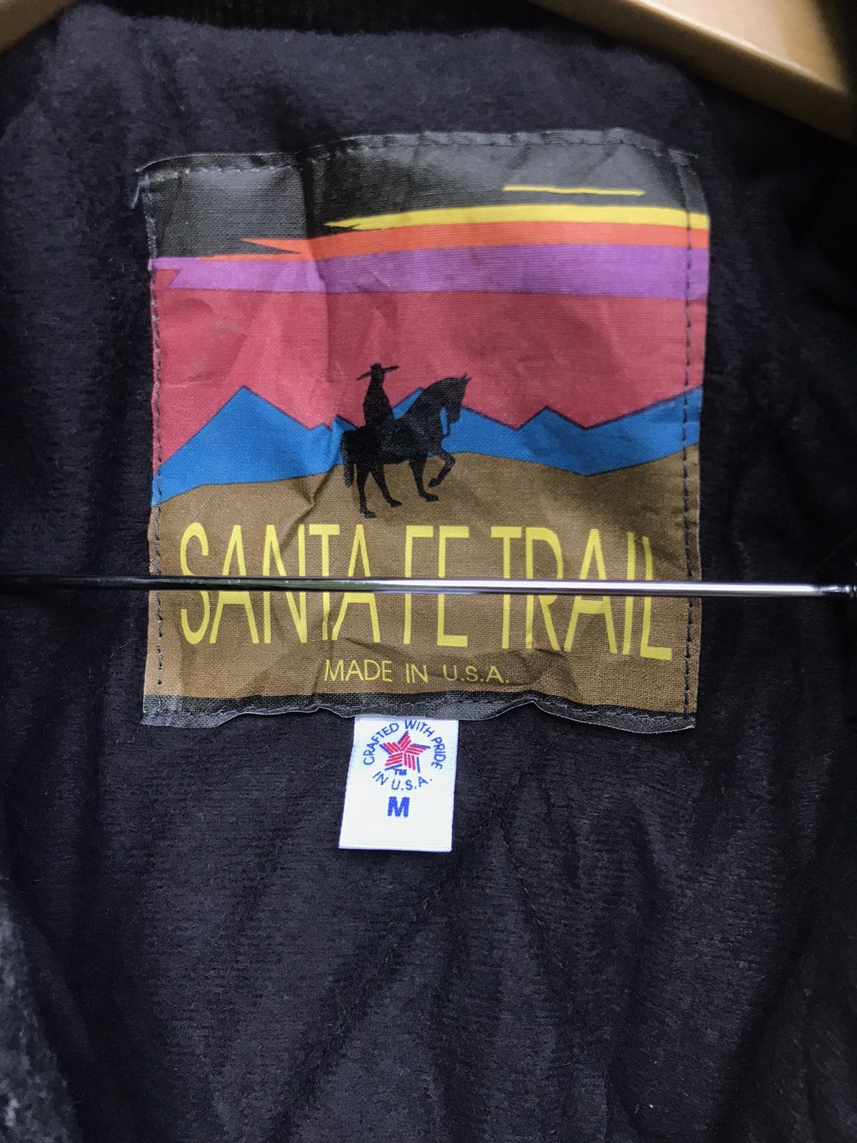 Vintage Vintage Santa Fe Trail Made in USA Wool Jacket Size US M / EU 48-50 / 2 - 9 Thumbnail