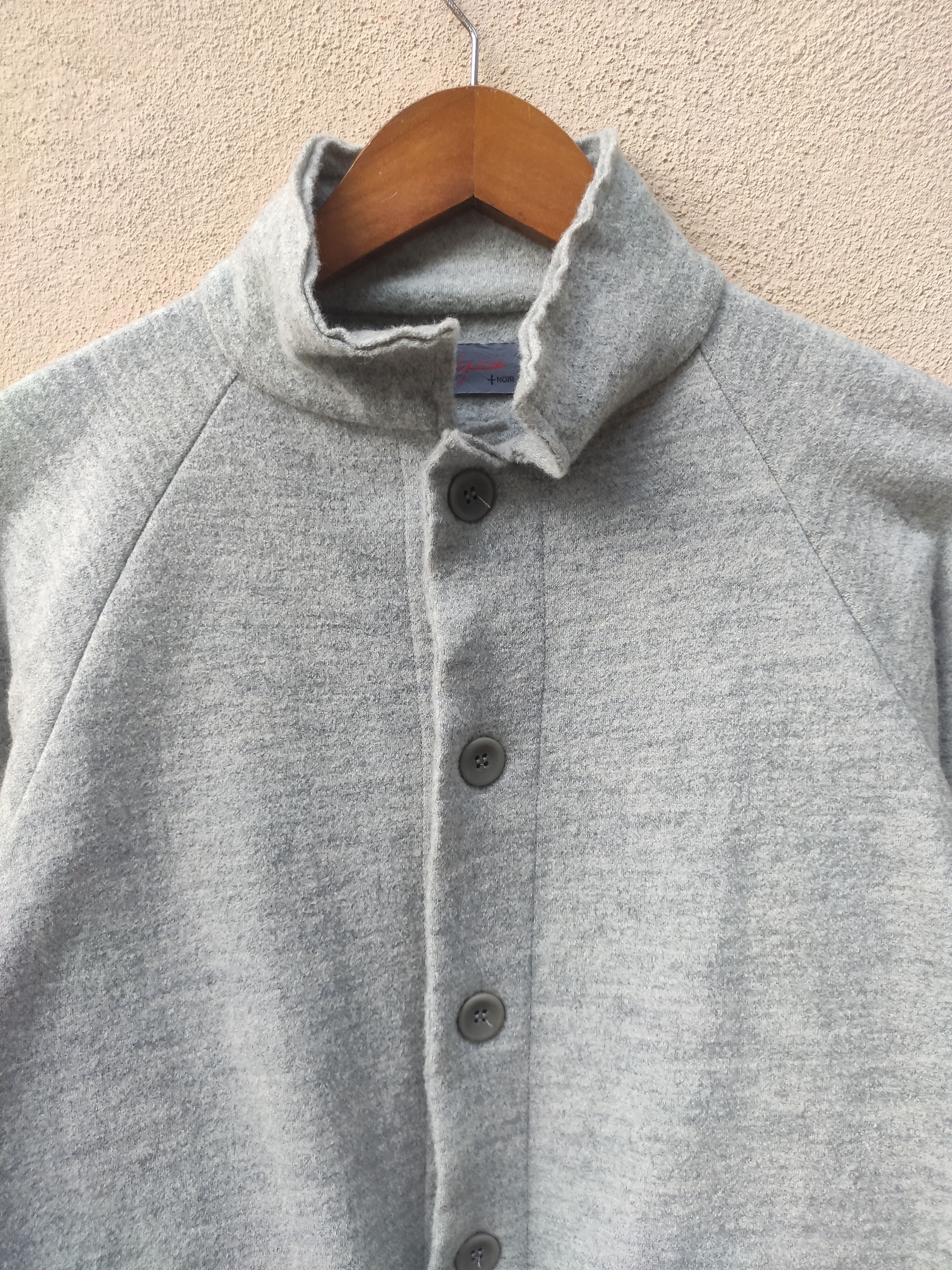 Yohji Yamamoto Grails🔥🔥 Yohji Yamamoto + Noir jacket wool Size US M / EU 48-50 / 2 - 2 Thumbnail