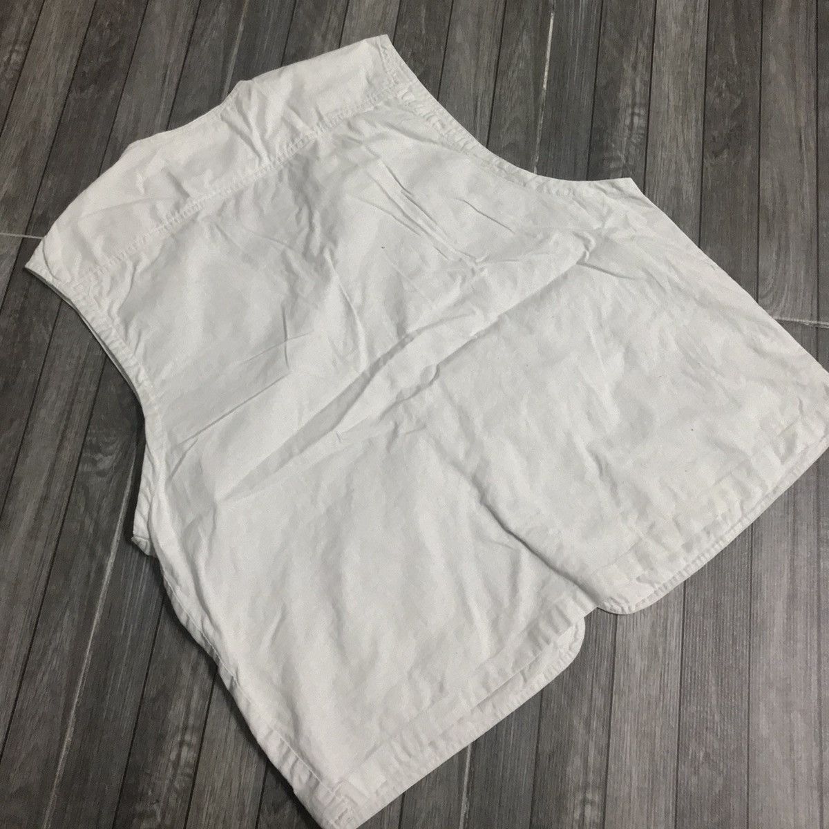Japanese Brand × Vintage RUCK DAN UTILITY VEST WHITE COLOUR | Grailed