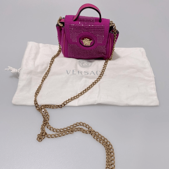 Versace Medusa Head Mini Bag $1710.Lightly Used. Dust Bag In