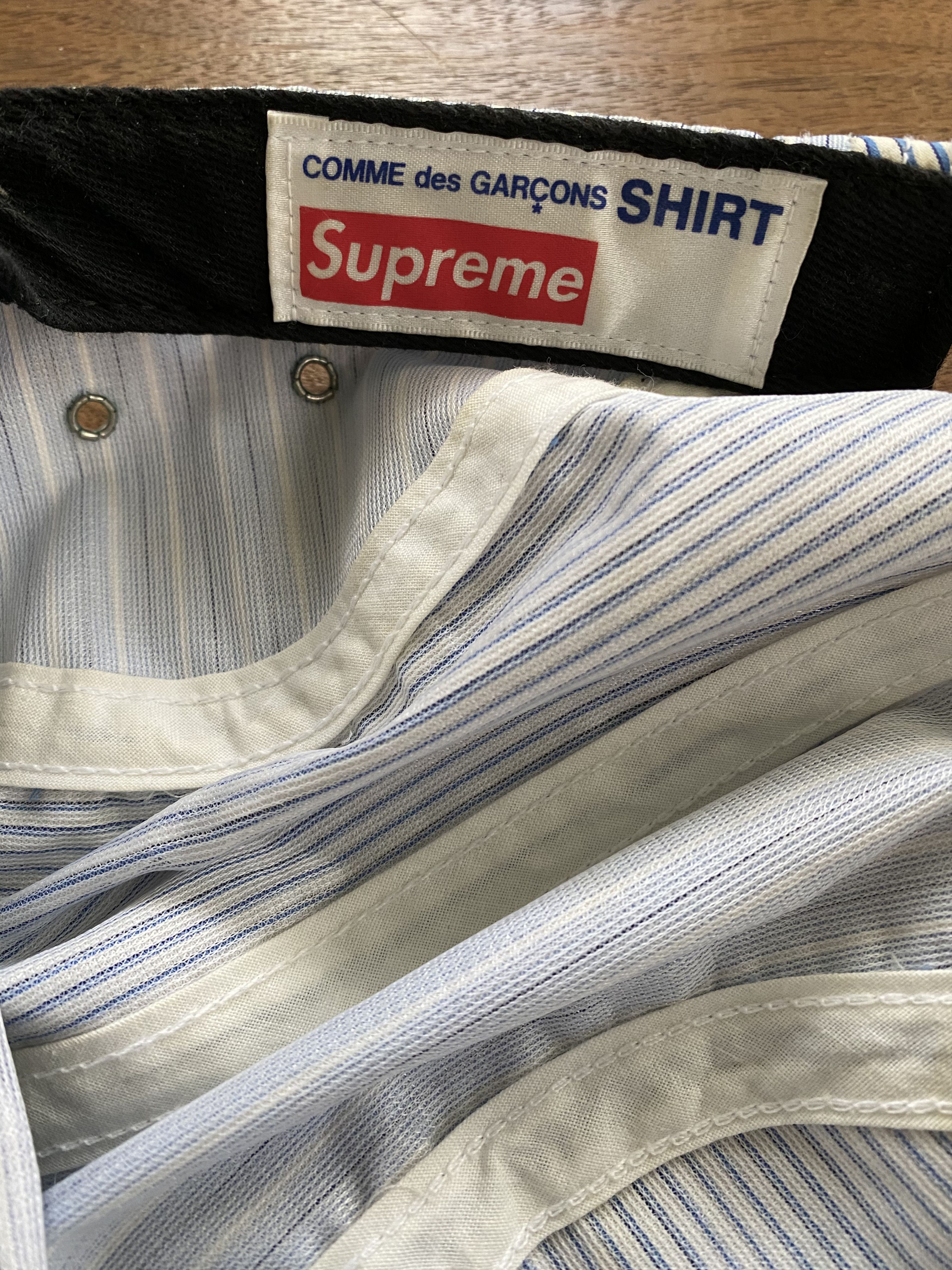 Comme des Garcons SHIRT × Supreme Supreme CDG Shirt Camp Hat SS12