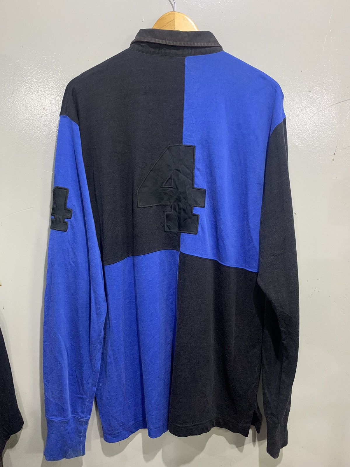 Polo Ralph Lauren Polo Ralph Lauren Rayon Rugby Shirt Size US XL / EU 56 / 4 - 5 Thumbnail