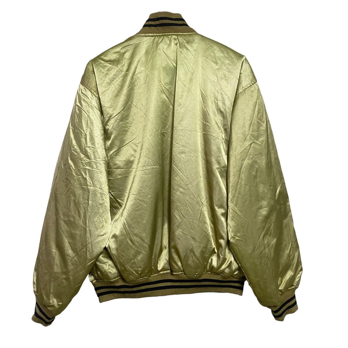 Vintage Vintage MALT'S BEER Bomber Jacket Reversible Size US L / EU 52-54 / 3 - 4 Thumbnail