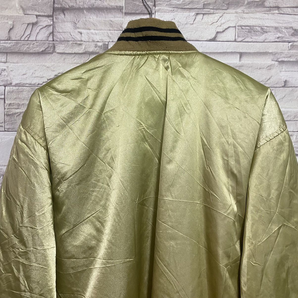 Vintage Vintage MALT'S BEER Bomber Jacket Reversible Size US L / EU 52-54 / 3 - 10 Thumbnail
