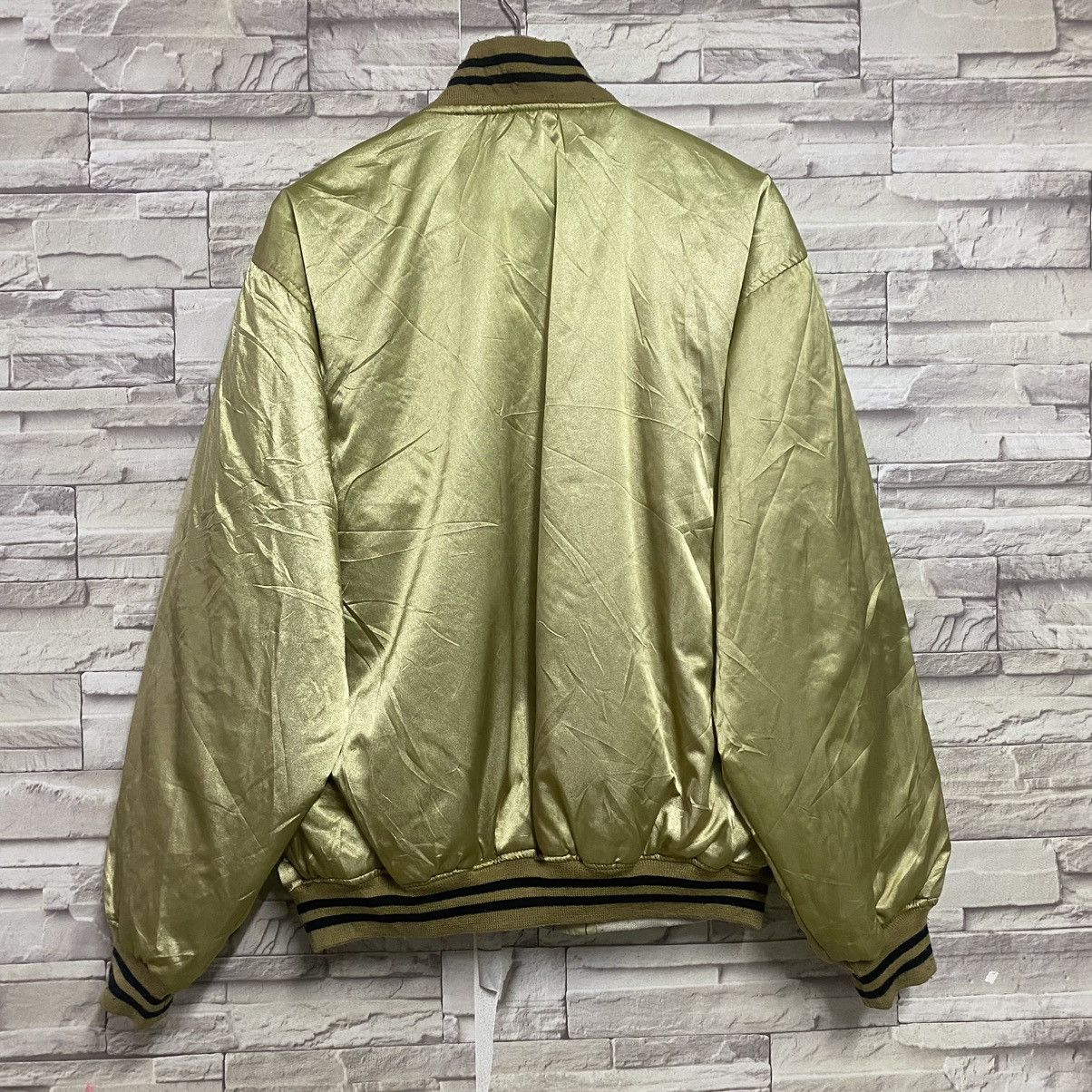 Vintage Vintage MALT'S BEER Bomber Jacket Reversible Size US L / EU 52-54 / 3 - 9 Thumbnail