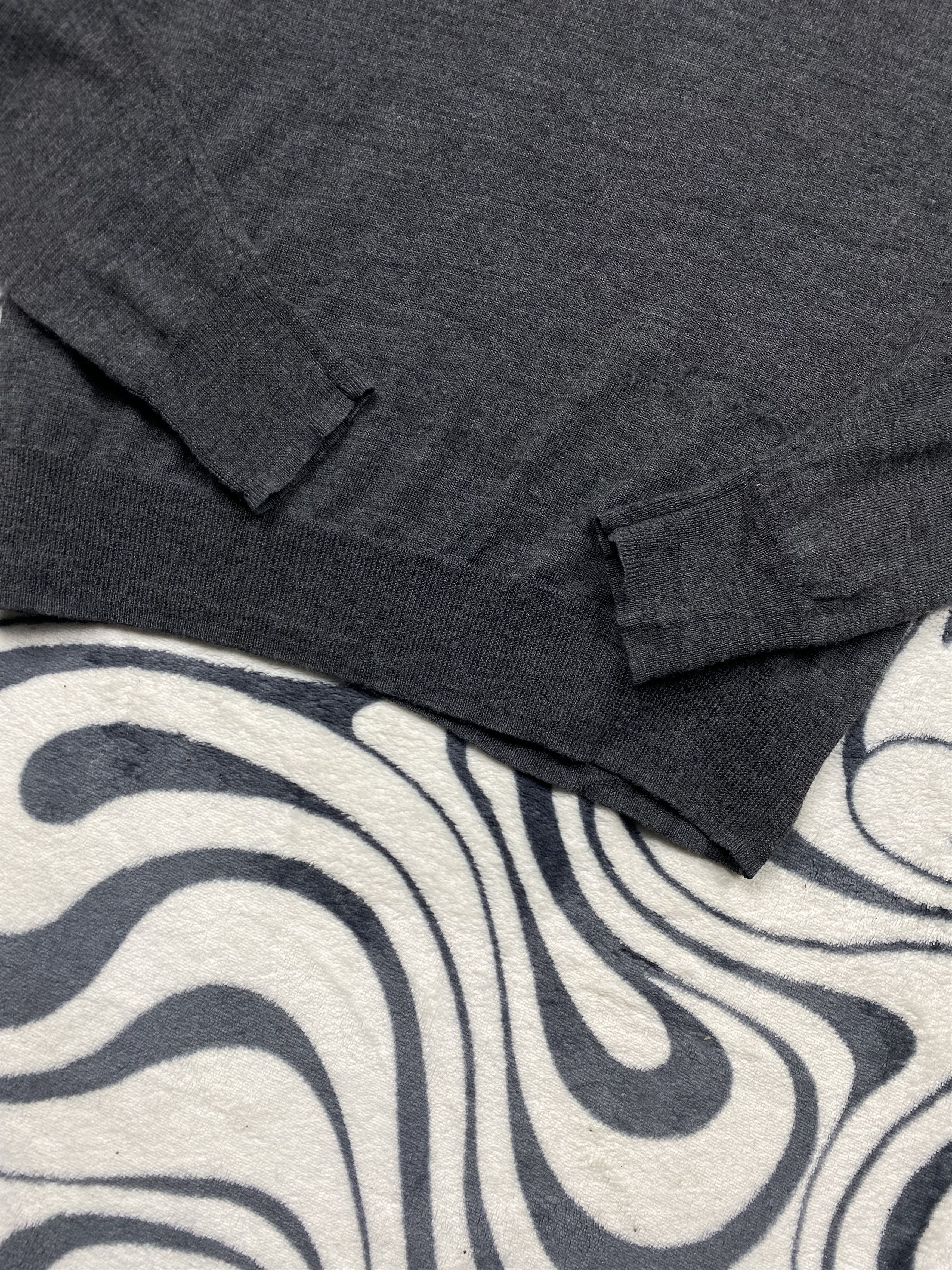 Hackett × Vintage Hackett Mens Merino Wool Silk Quarter Zip Sweater Knitwear Size US S / EU 44-46 / 1 - 3 Thumbnail