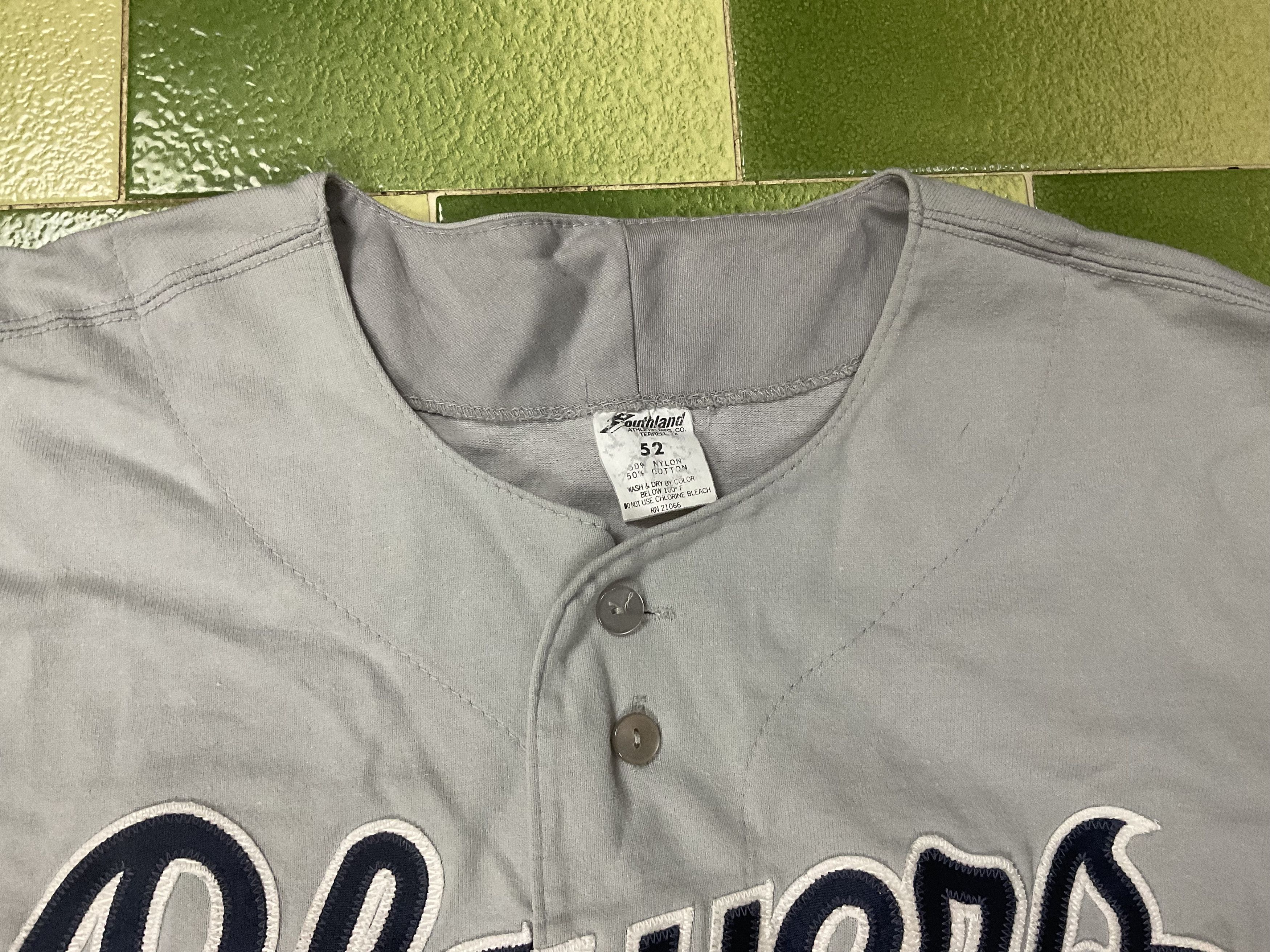 Other Vintage 90s Players Athletic Sleeveless Baseball Jersey Size US XXL / EU 58 / 5 - 5 Thumbnail